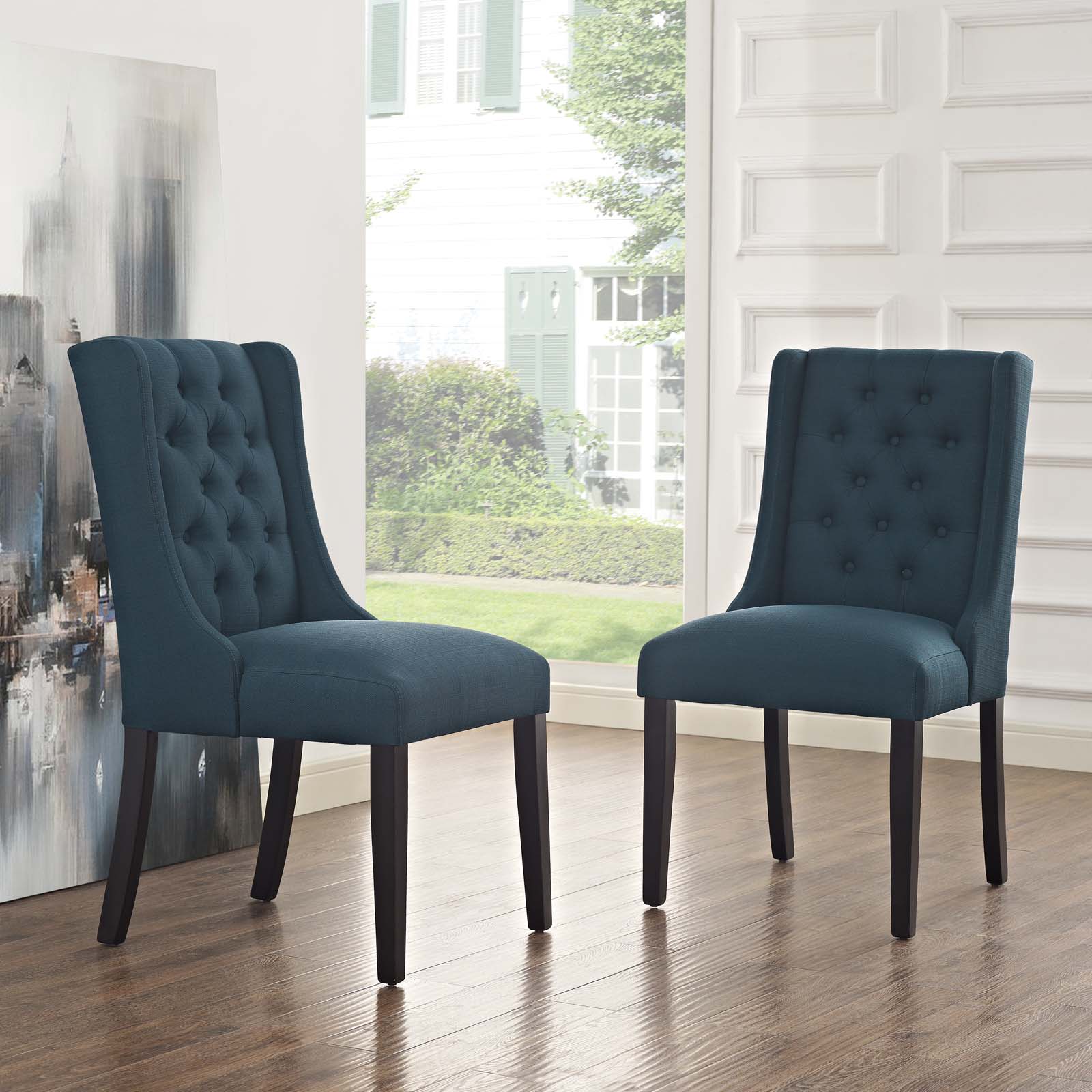 Baronet Dining Chair Fabric Set of 2 - East Shore Modern Home Furnishings