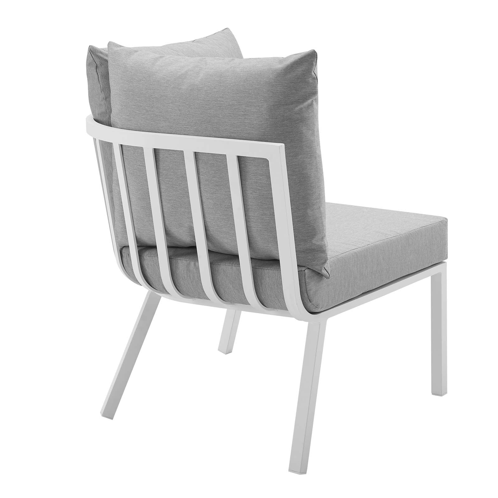 Riverside Outdoor Patio Aluminum Corner Chair