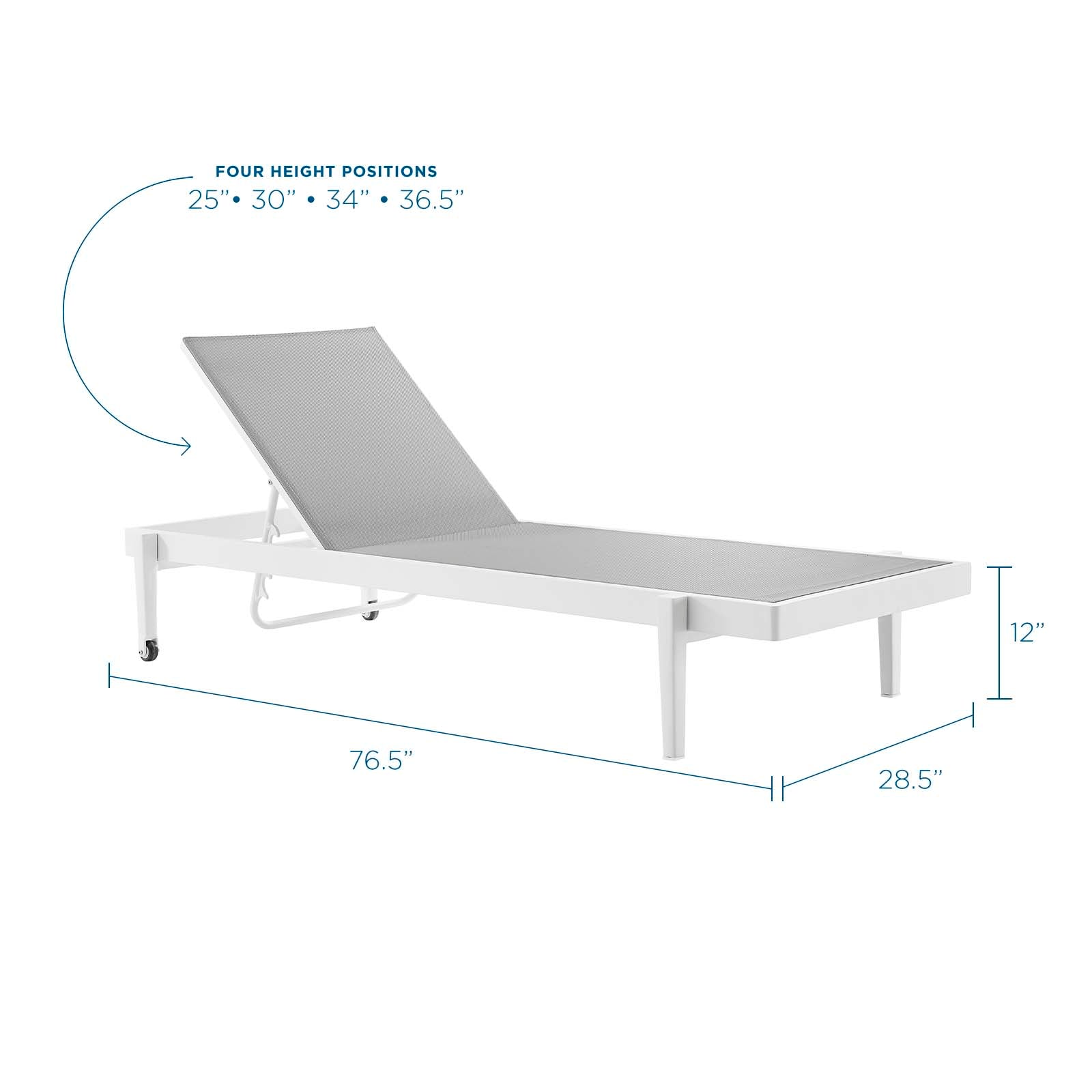 Charleston Outdoor Patio Chaise Lounge Chair - East Shore Modern Home Furnishings