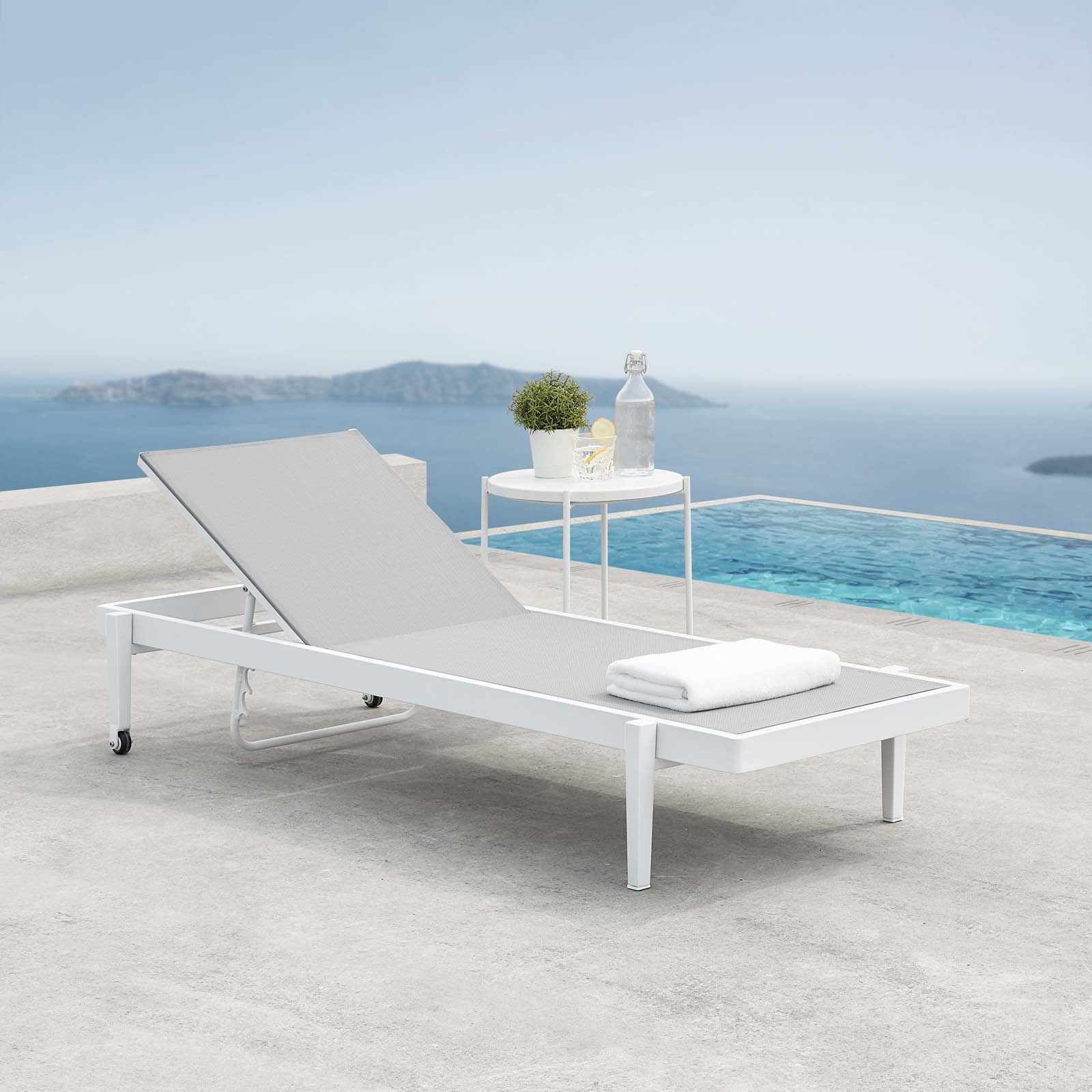 Charleston Outdoor Patio Chaise Lounge Chair - East Shore Modern Home Furnishings