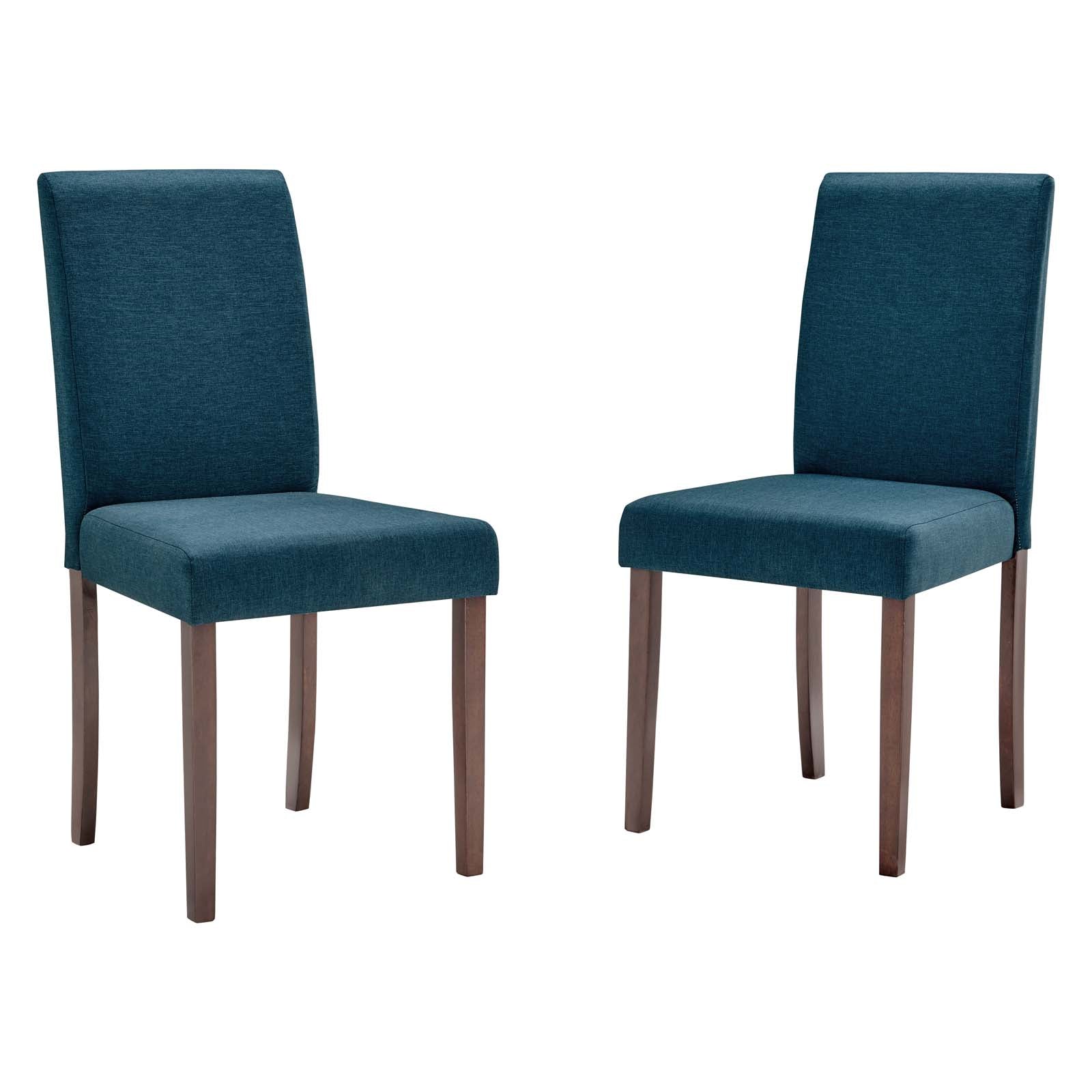 Prosper Upholstered Fabric Dining Side Chair Set of 2 - East Shore Modern Home Furnishings