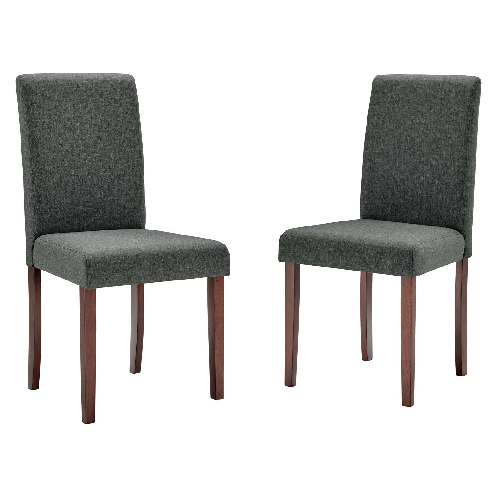 Prosper Upholstered Fabric Dining Side Chair Set of 2 - East Shore Modern Home Furnishings