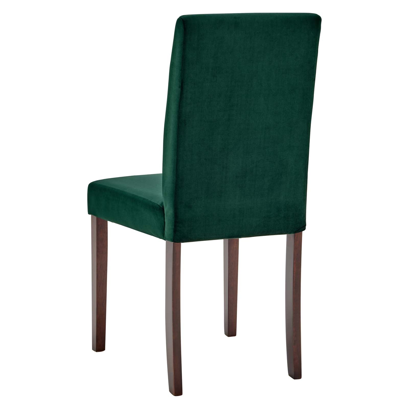 Prosper Upholstered Velvet Dining Side Chair Set of 2