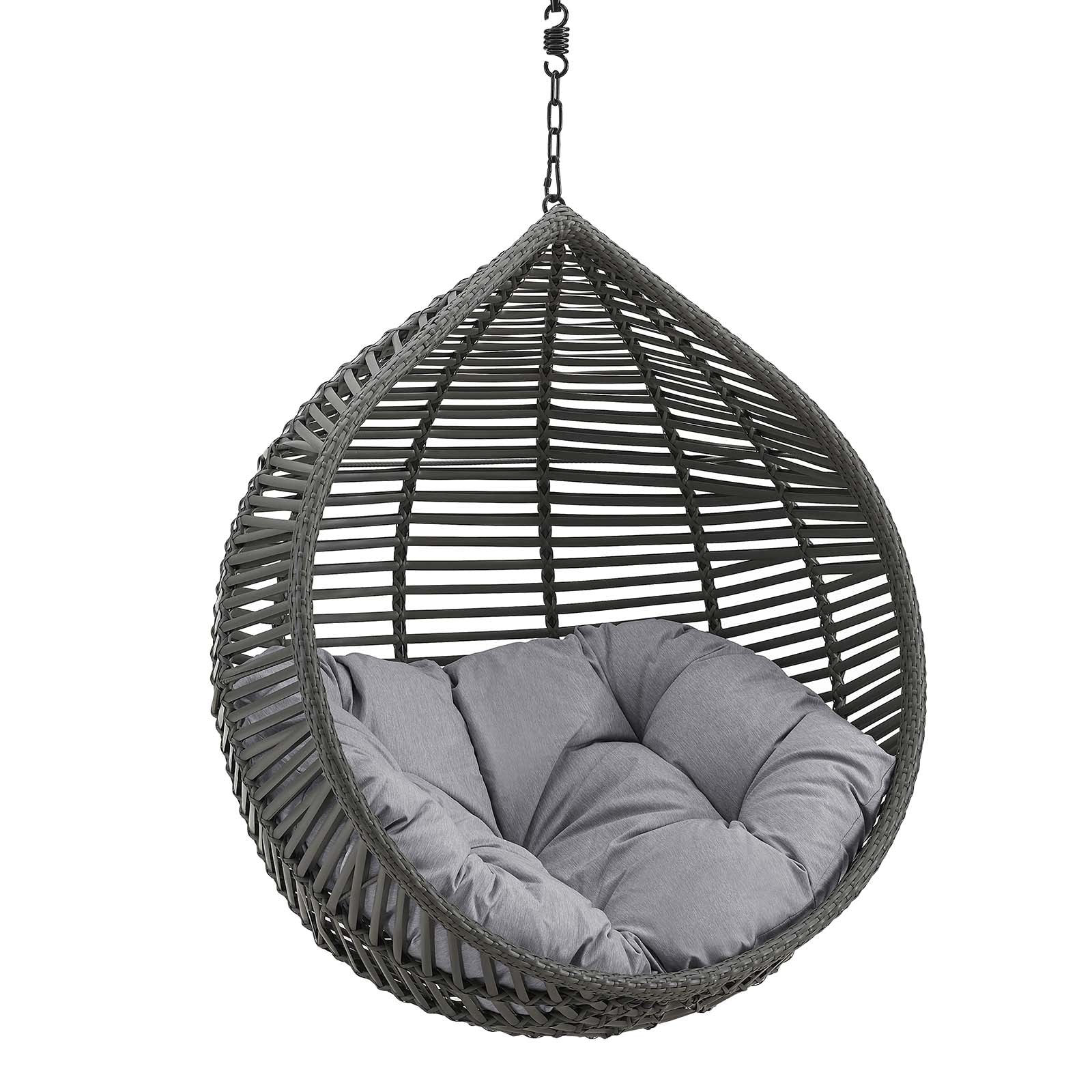 Garner Teardrop Outdoor Patio Swing Chair Without Stand - East Shore Modern Home Furnishings
