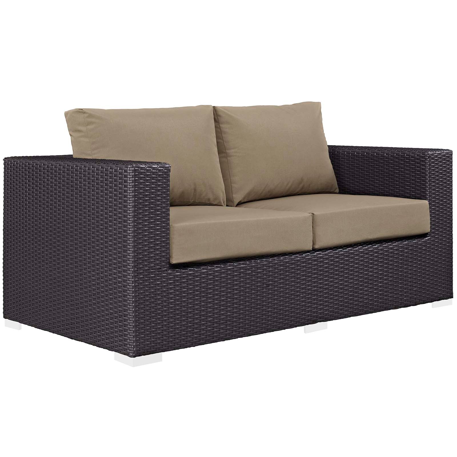 Convene 4 Piece Set Outdoor Patio with Fire Pit