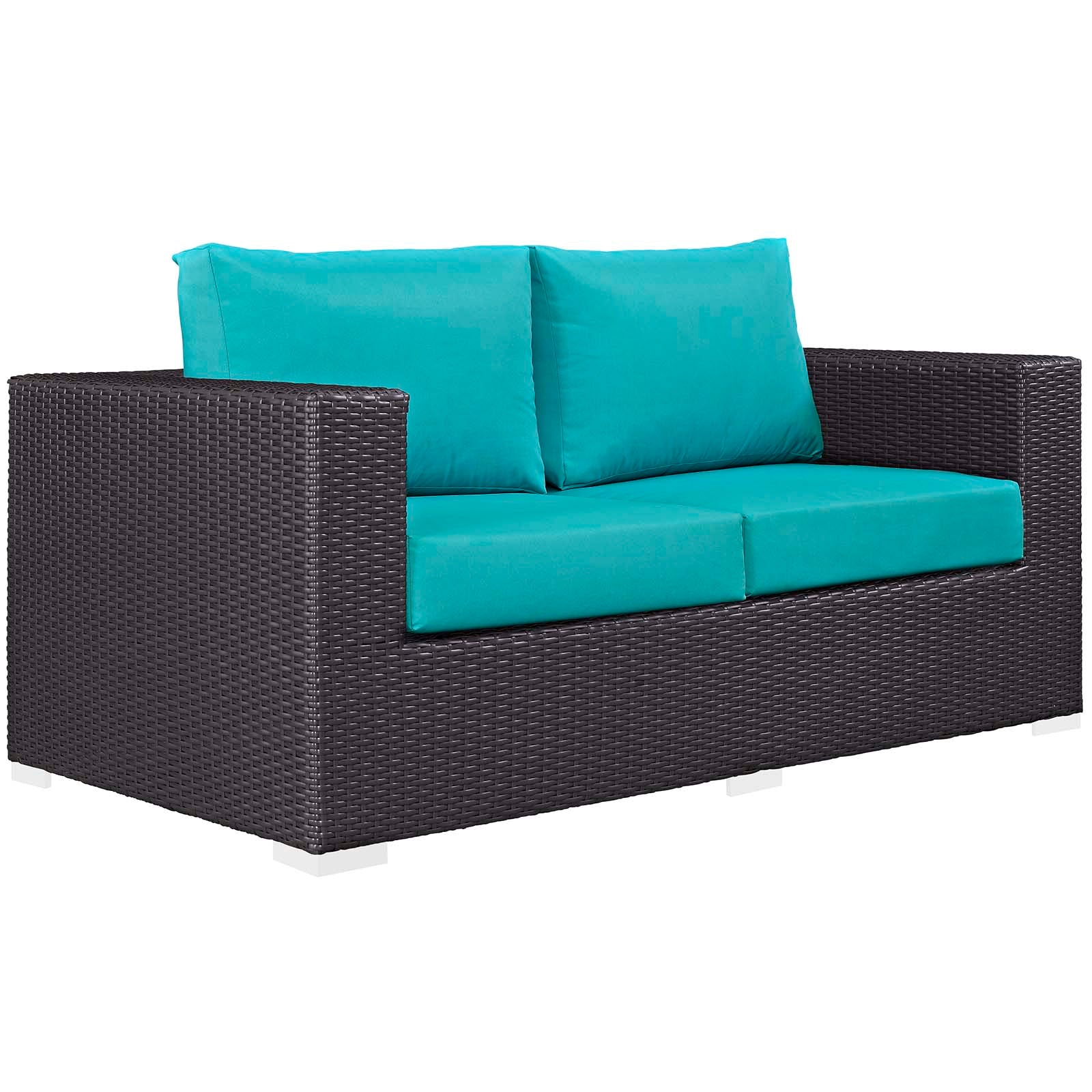 Convene 4 Piece Set Outdoor Patio with Fire Pit