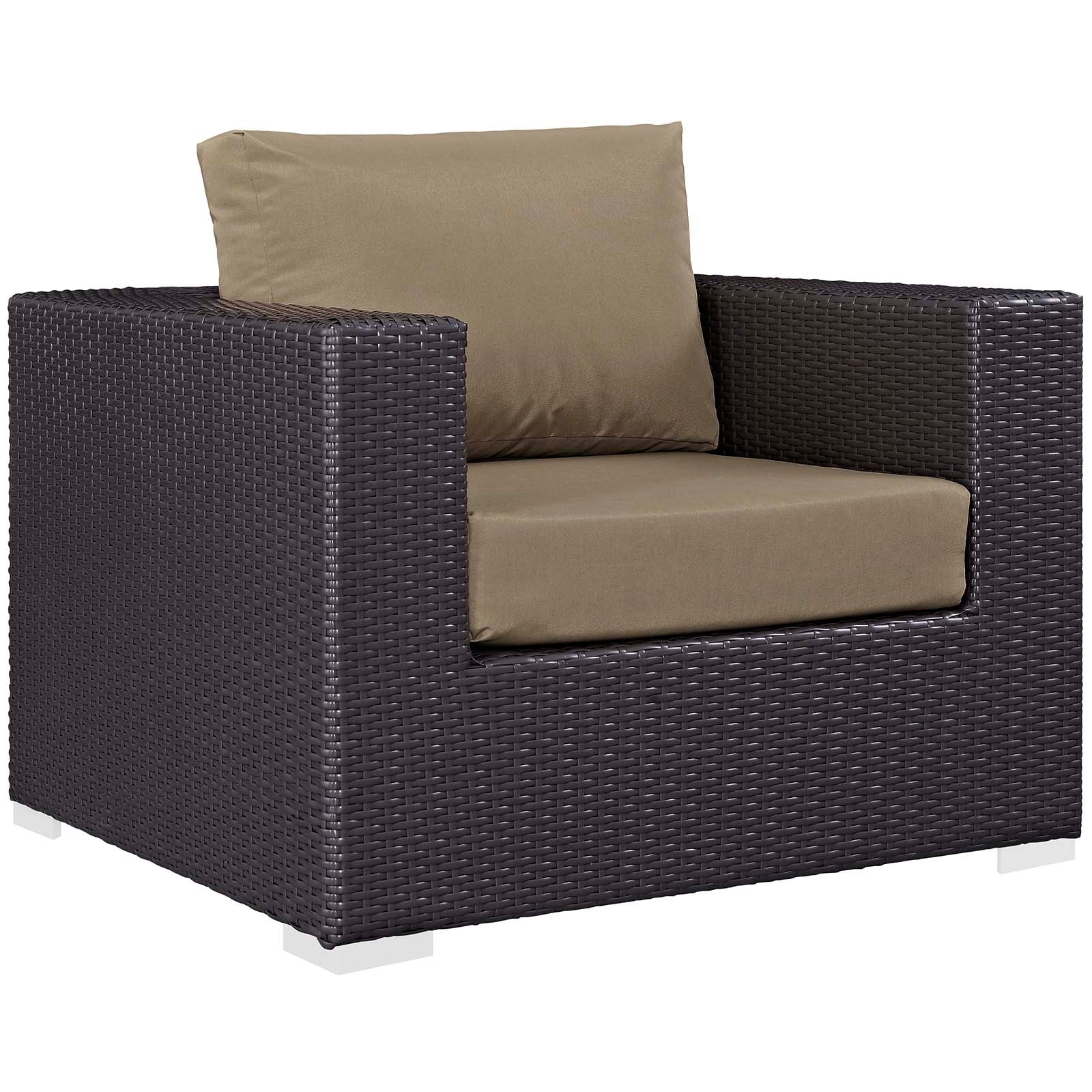 Convene 5 Piece Set Outdoor Patio with Fire Pit