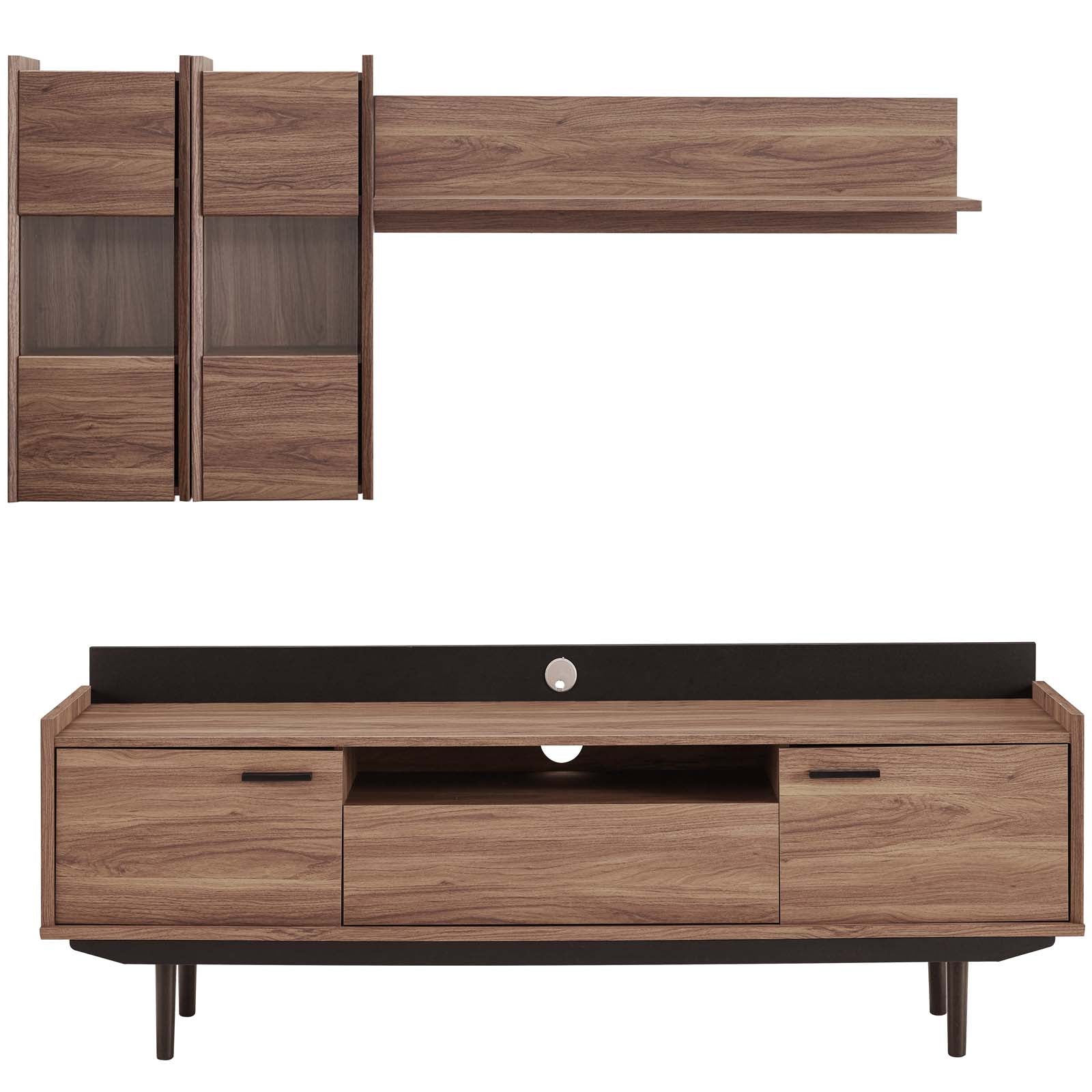 Visionary 2 Piece Entertainment Center - East Shore Modern Home Furnishings
