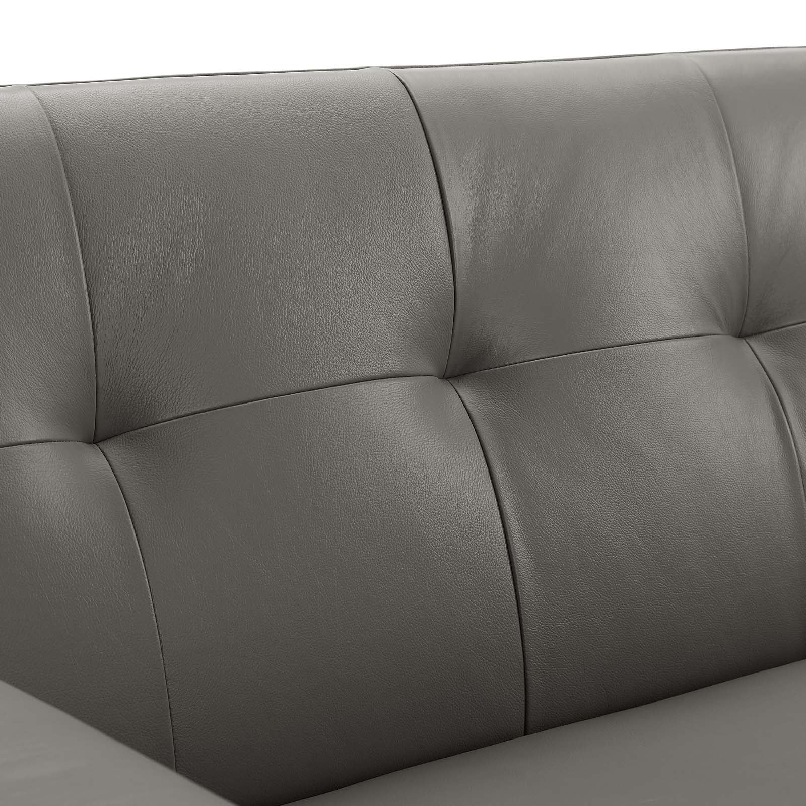 Engage Top-Grain Leather Sofa - East Shore Modern Home Furnishings