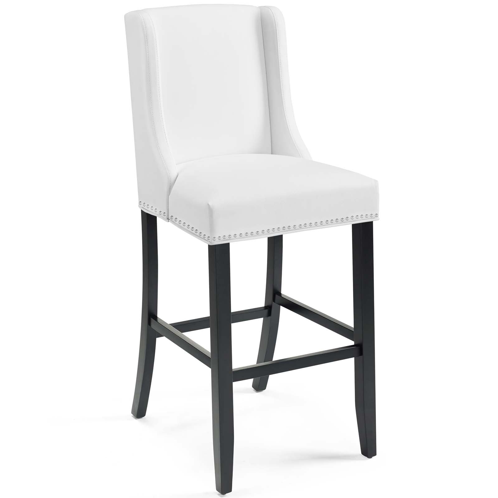 Baron Faux Leather Bar Stool - East Shore Modern Home Furnishings