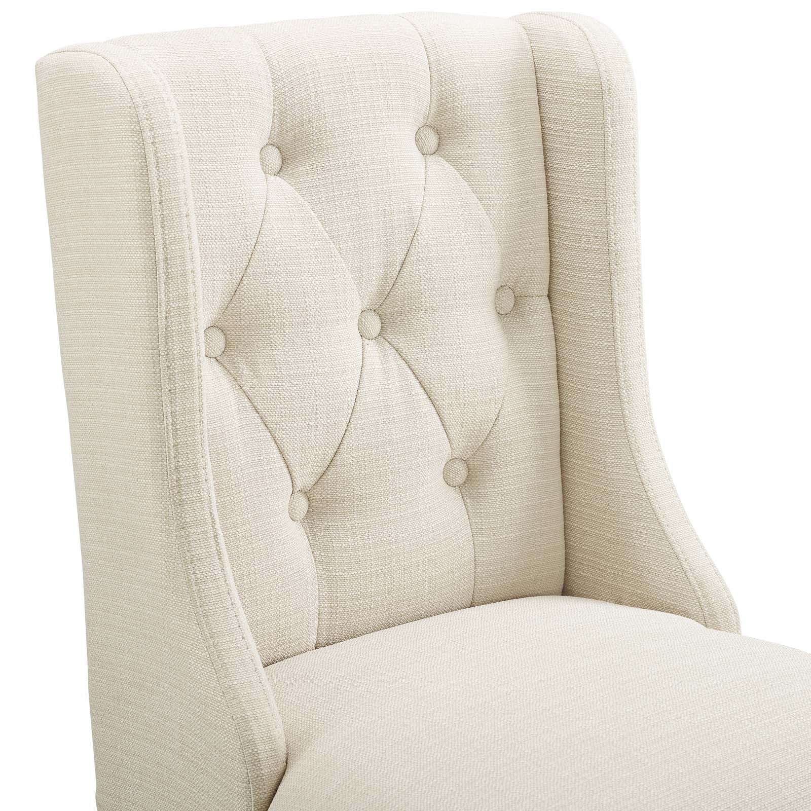 Baronet Tufted Button Upholstered Fabric Counter Stool - East Shore Modern Home Furnishings