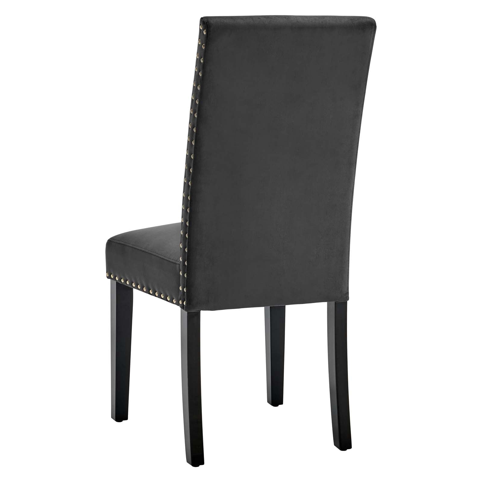 Parcel Performance Velvet Dining Side Chairs - Set of 2 - East Shore Modern Home Furnishings