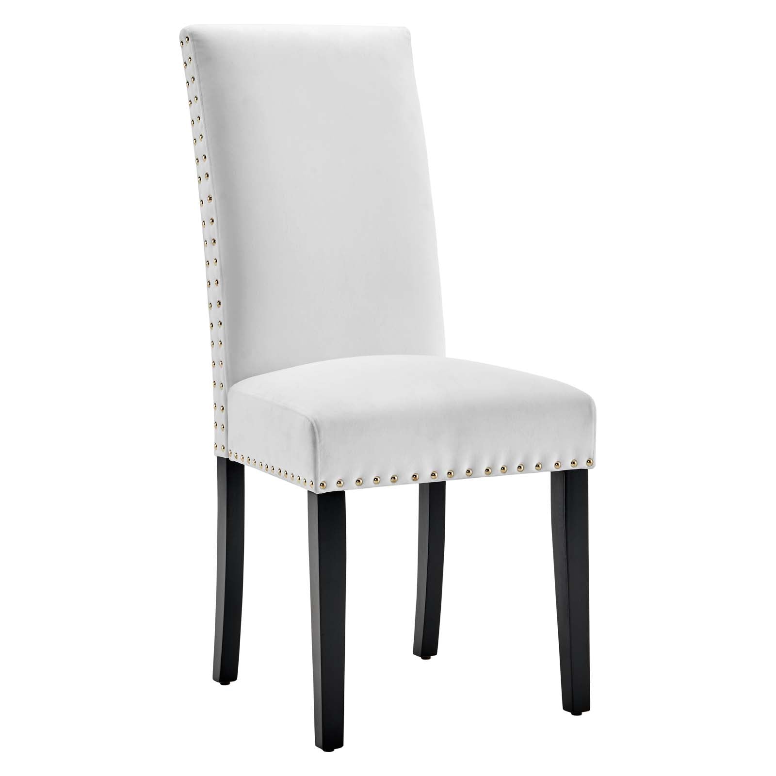 Parcel Performance Velvet Dining Side Chairs - Set of 2 - East Shore Modern Home Furnishings