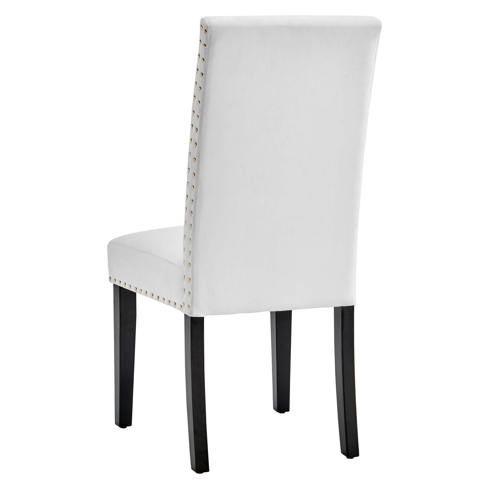 Parcel Performance Velvet Dining Side Chairs - Set of 2 - East Shore Modern Home Furnishings