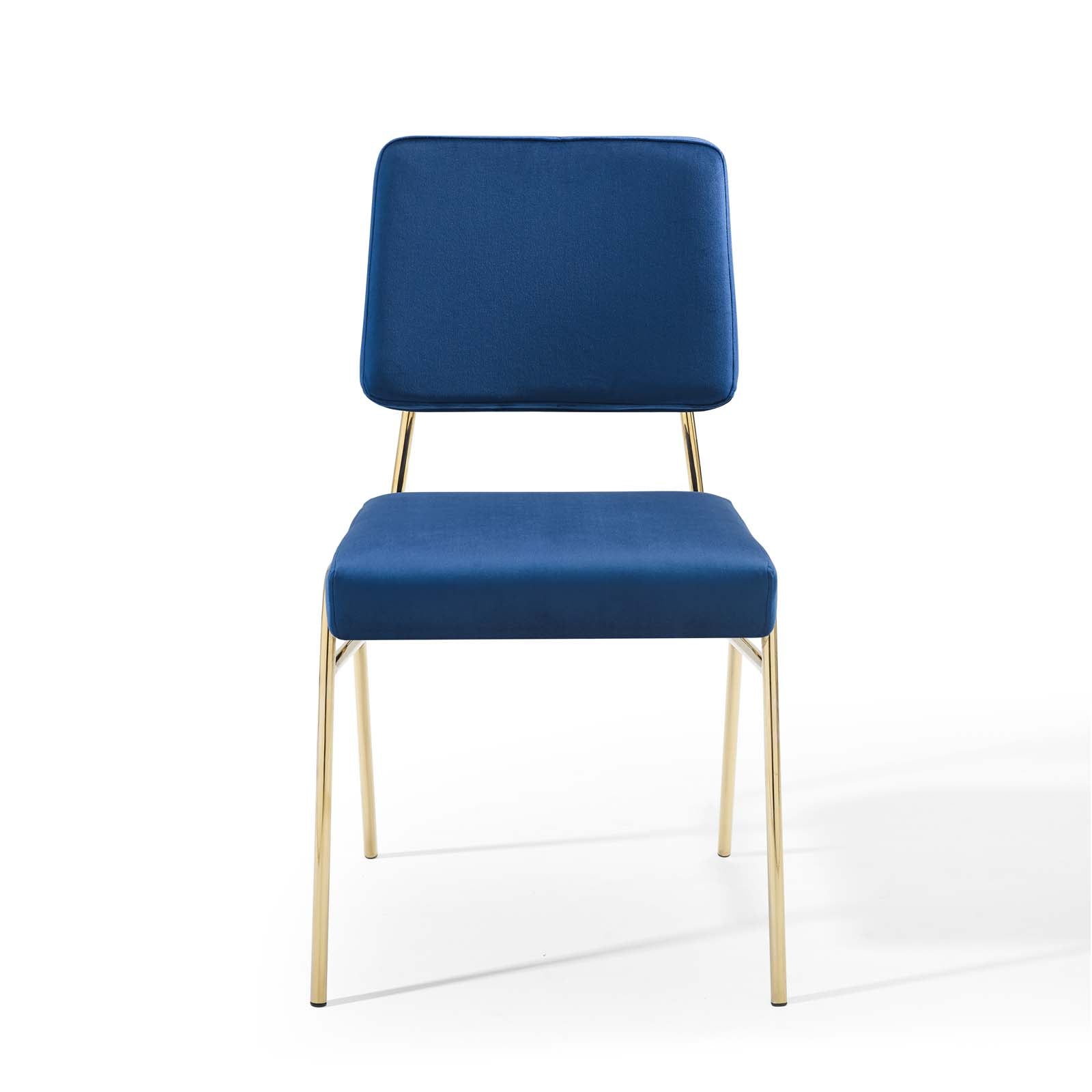 Craft Performance Velvet Dining Side Chair - East Shore Modern Home Furnishings