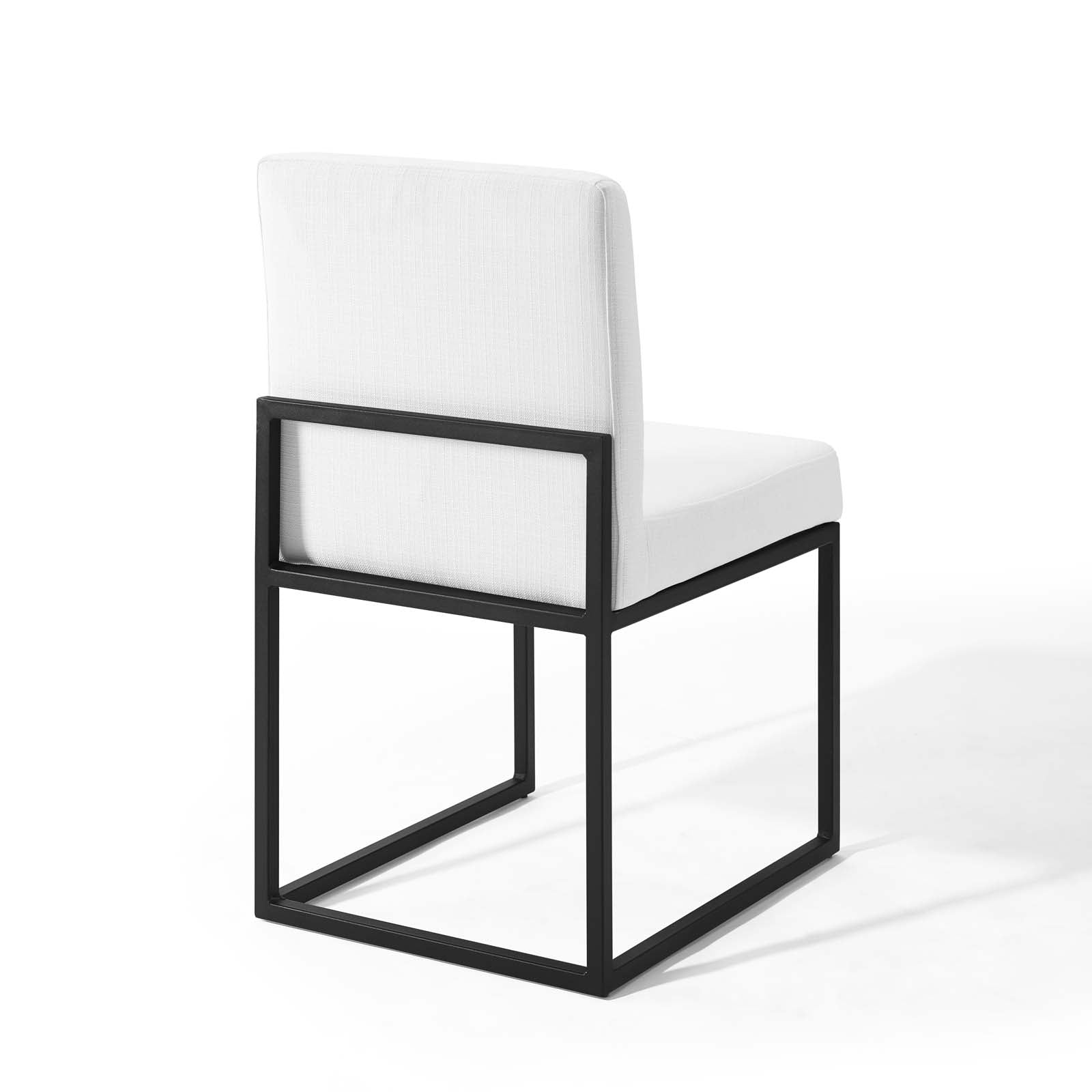 Carriage Channel Tufted Sled Base Upholstered Fabric Dining Chair - East Shore Modern Home Furnishings
