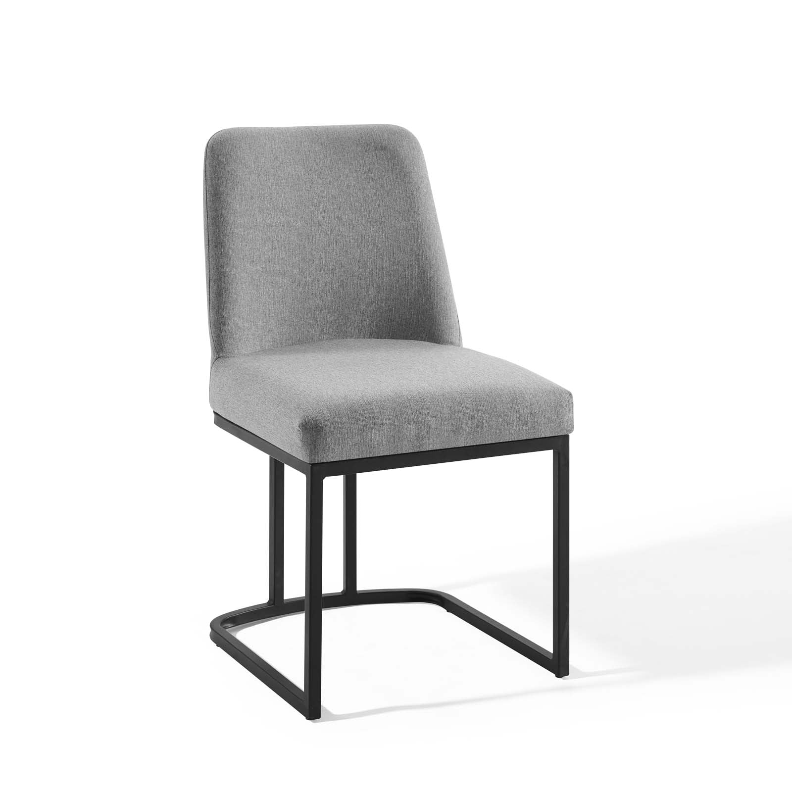 Amplify Sled Base Upholstered Fabric Dining Side Chair - East Shore Modern Home Furnishings