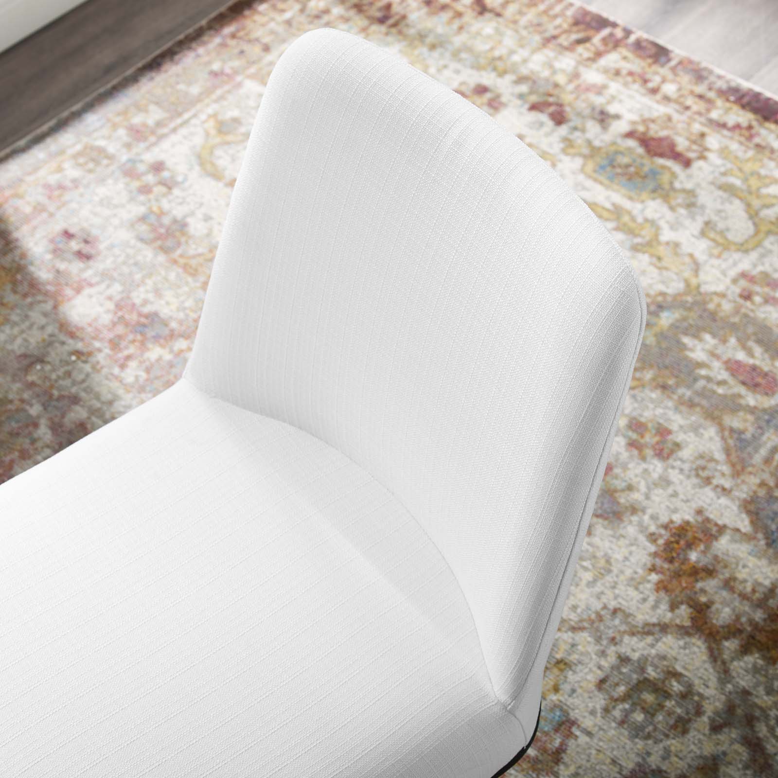 Amplify Sled Base Upholstered Fabric Dining Side Chair - East Shore Modern Home Furnishings