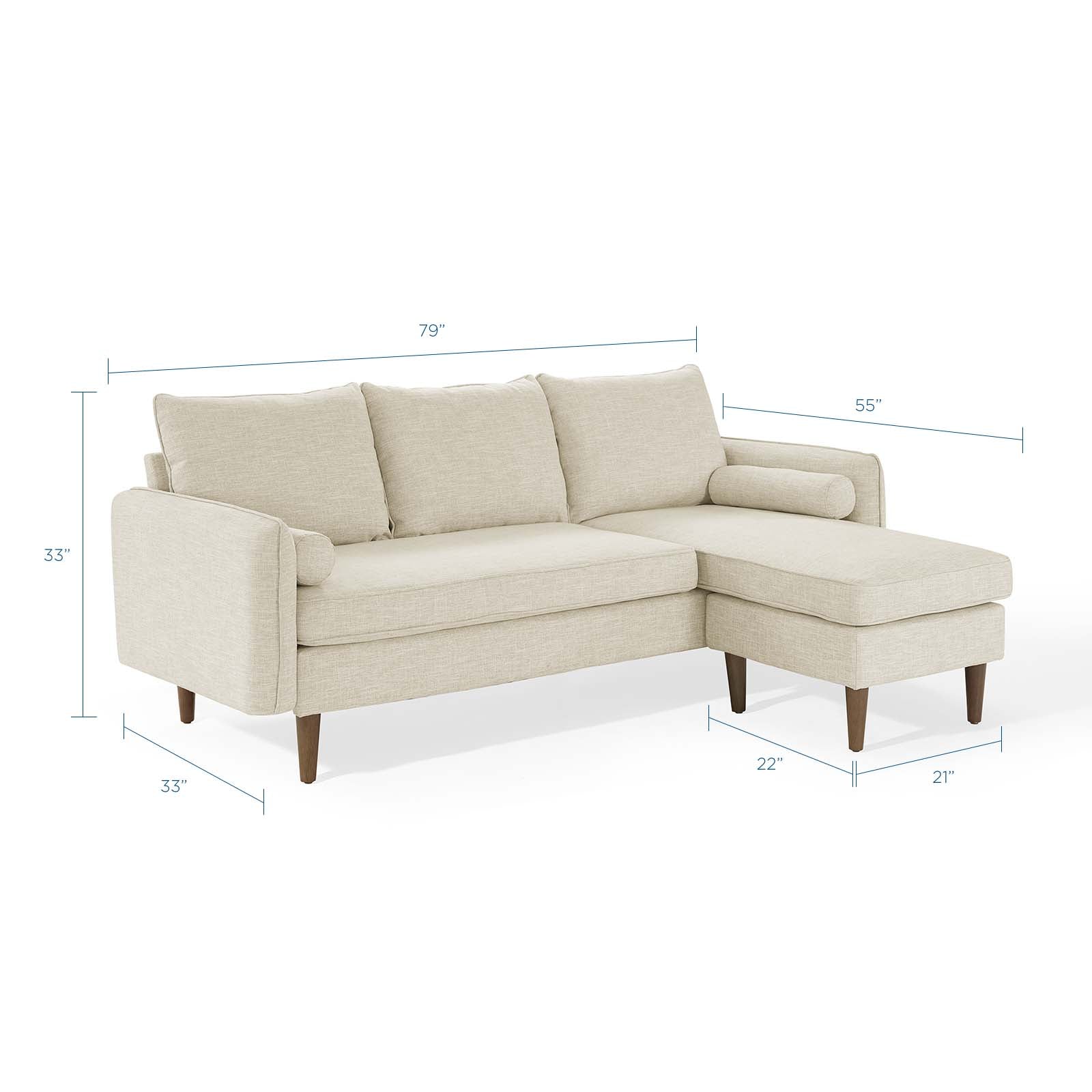 Revive Upholstered Convertible Sectional Sofa