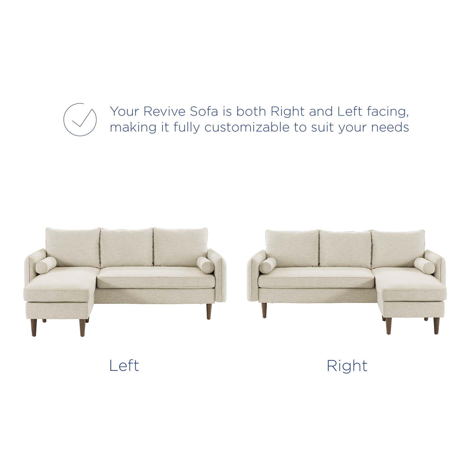 Revive Upholstered Convertible Sectional Sofa