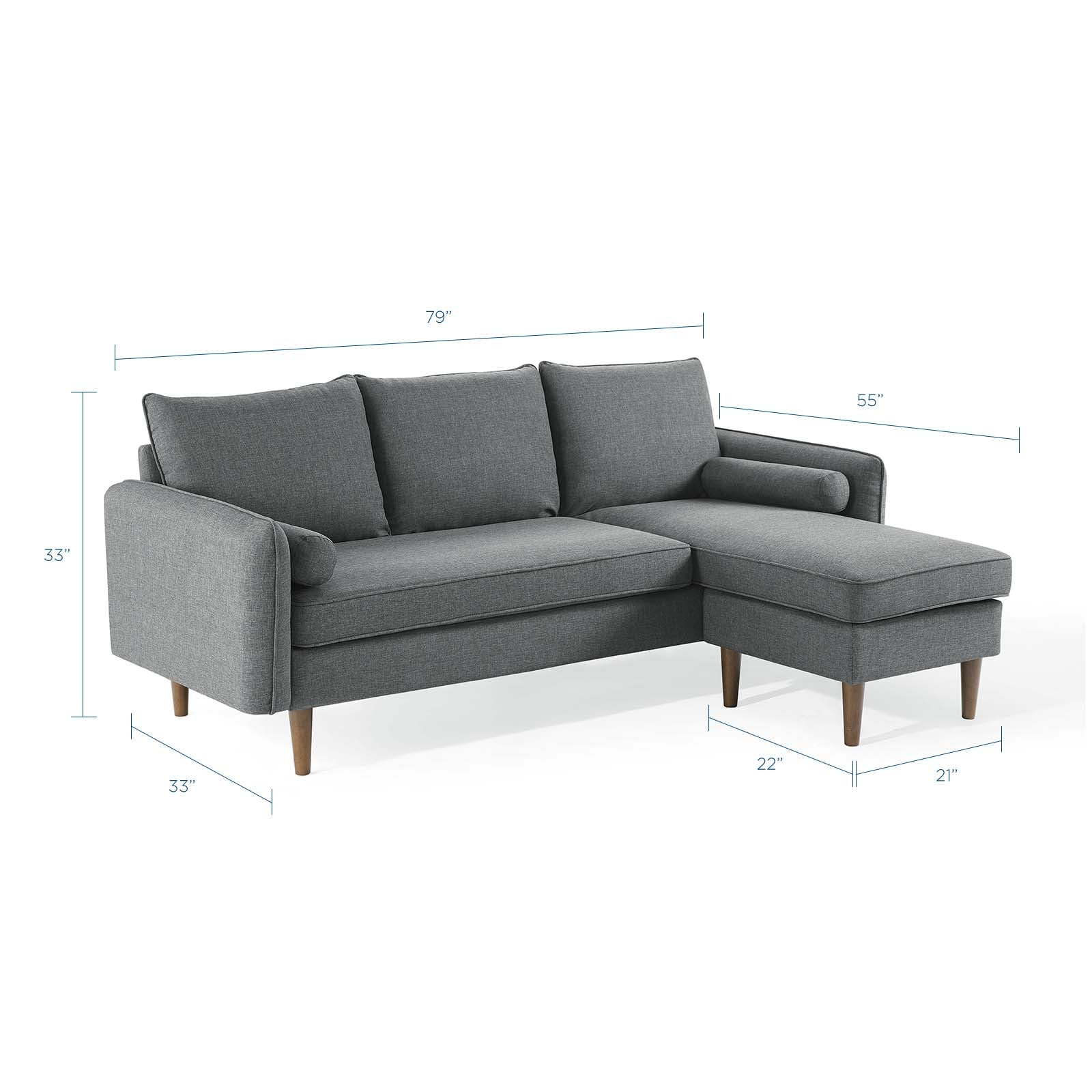 Revive Upholstered Convertible Sectional Sofa