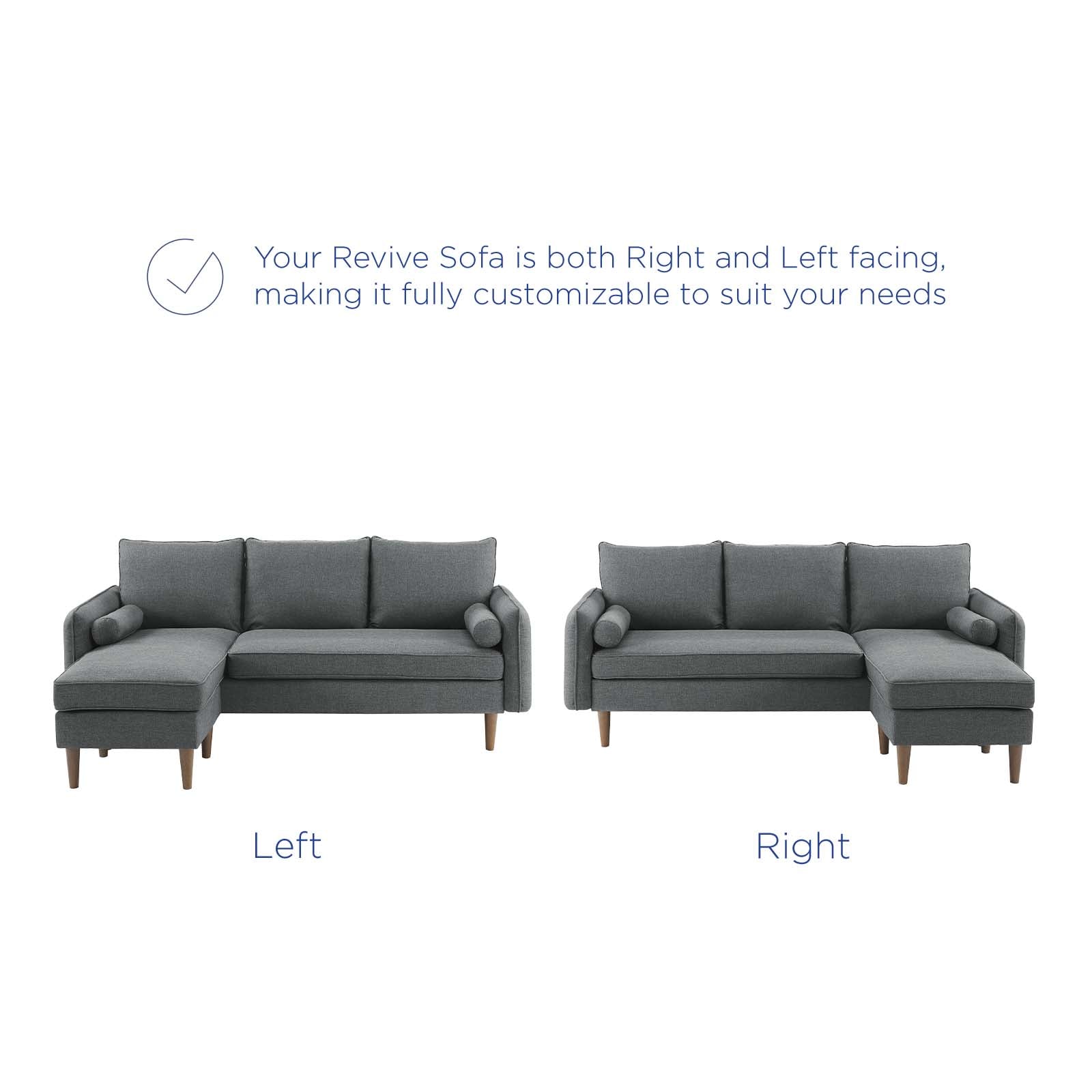 Revive Upholstered Convertible Sectional Sofa