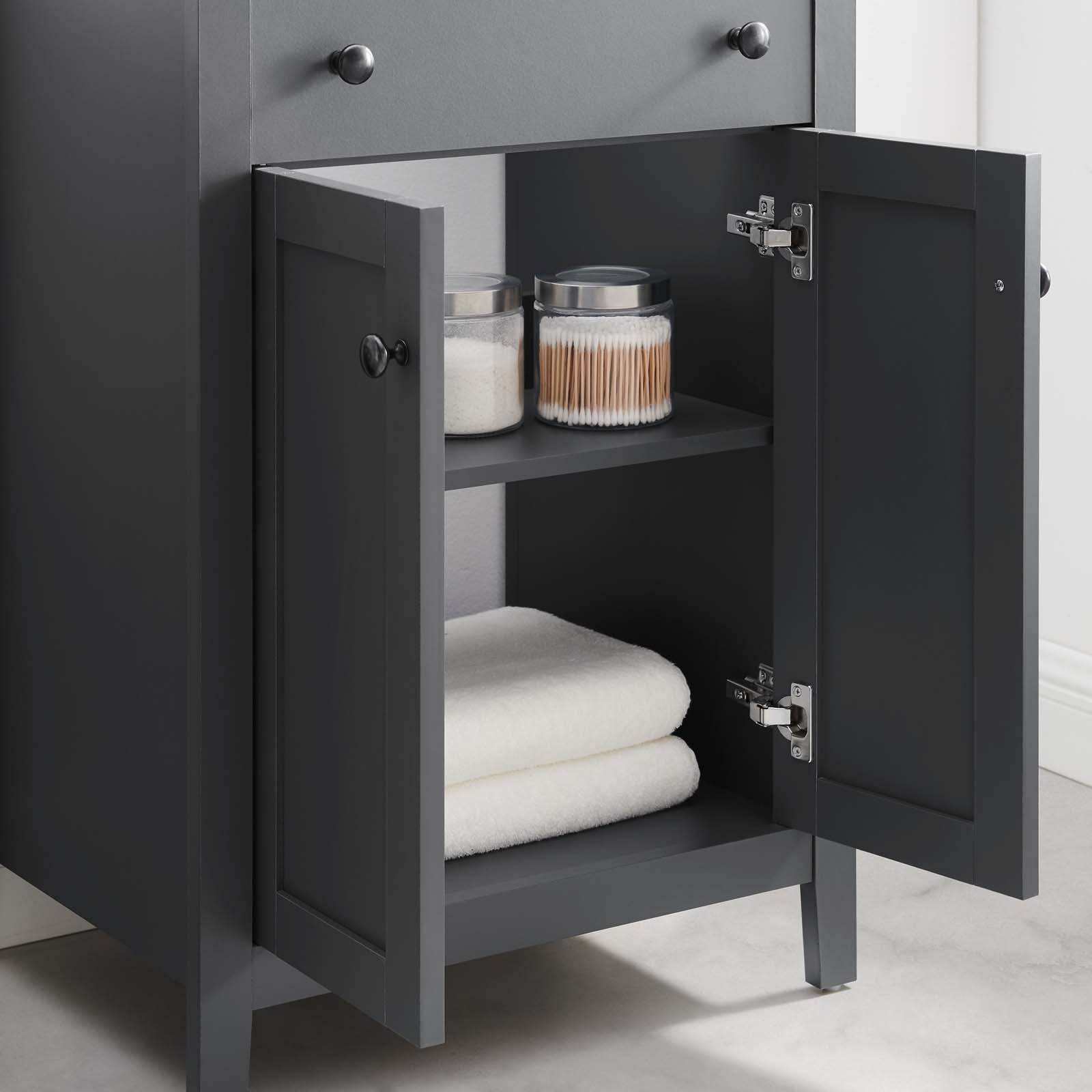 Nantucket 24" Bathroom Vanity Cabinet (Sink Basin Not Included) - East Shore Modern Home Furnishings