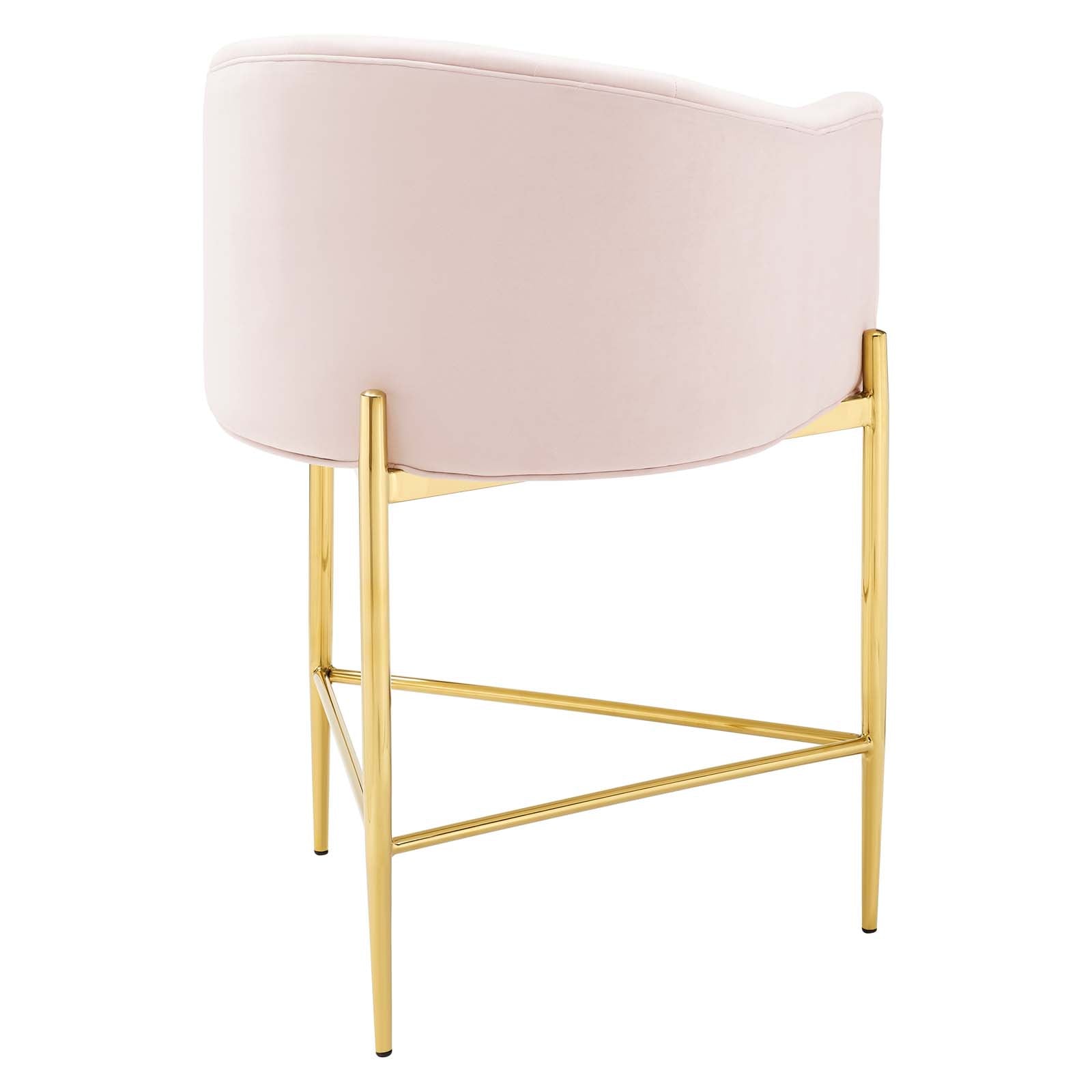 Savour Tufted Performance Velvet Counter Stool