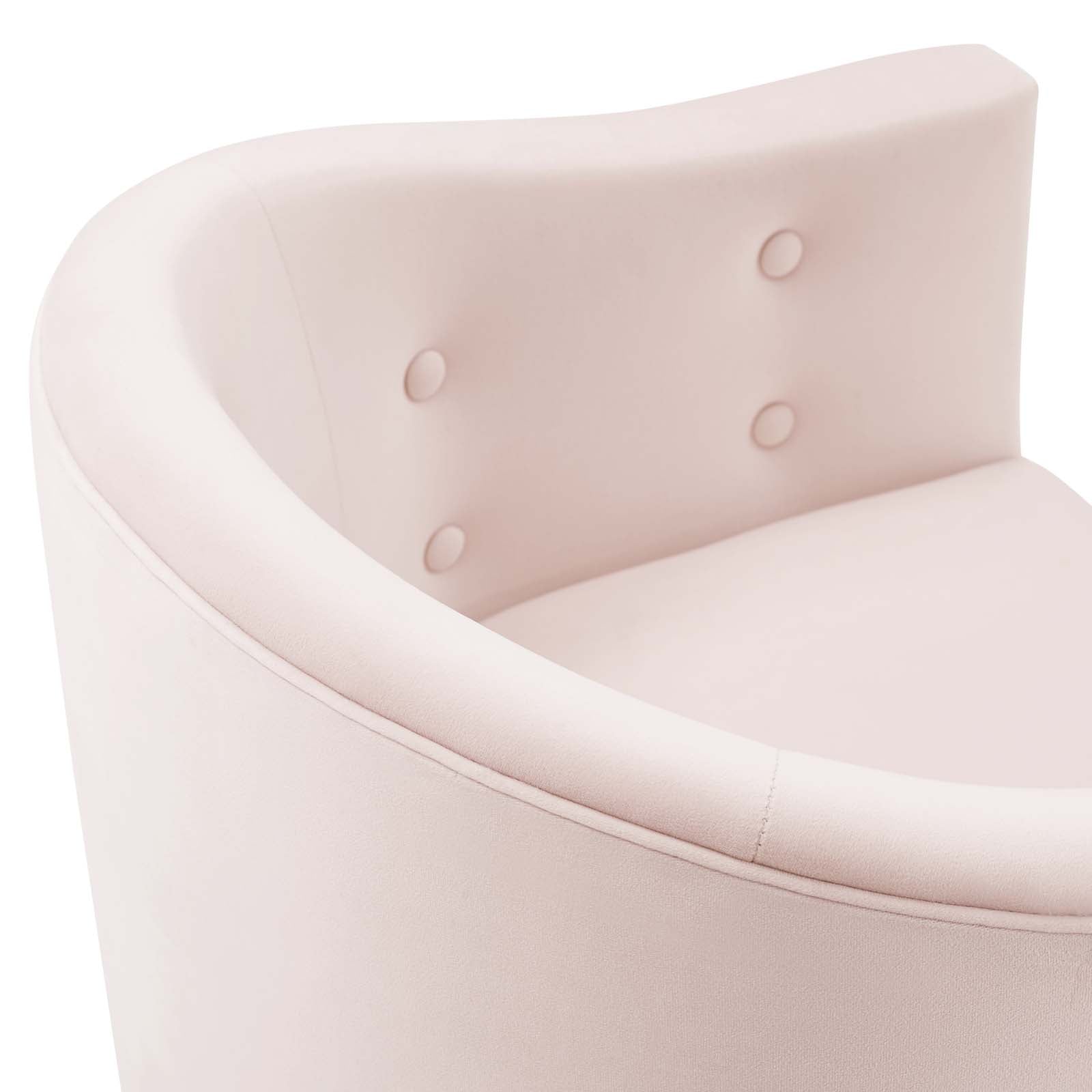Savour Tufted Performance Velvet Counter Stool