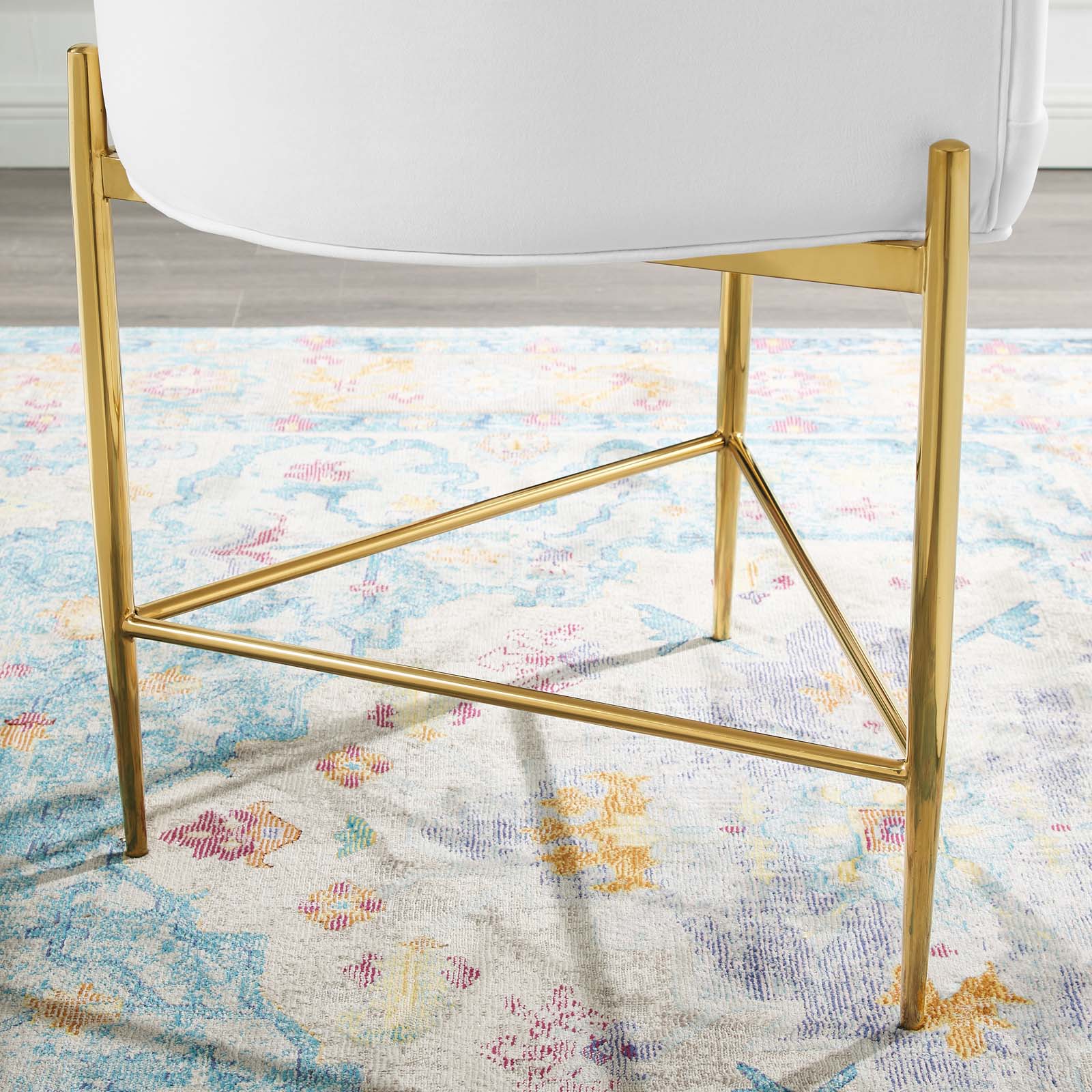 Savour Tufted Performance Velvet Counter Stool