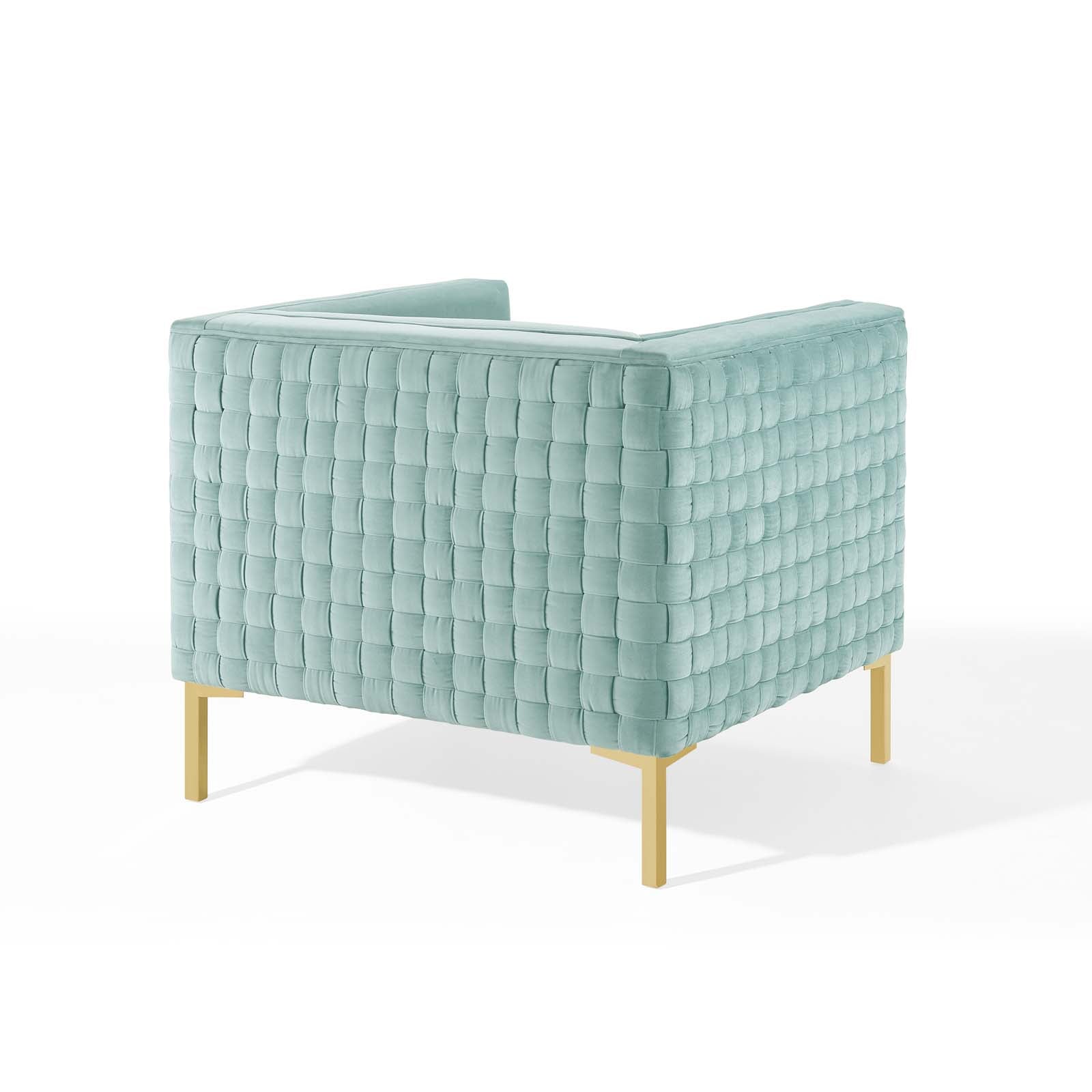 Resonate Performance Velvet Armchair