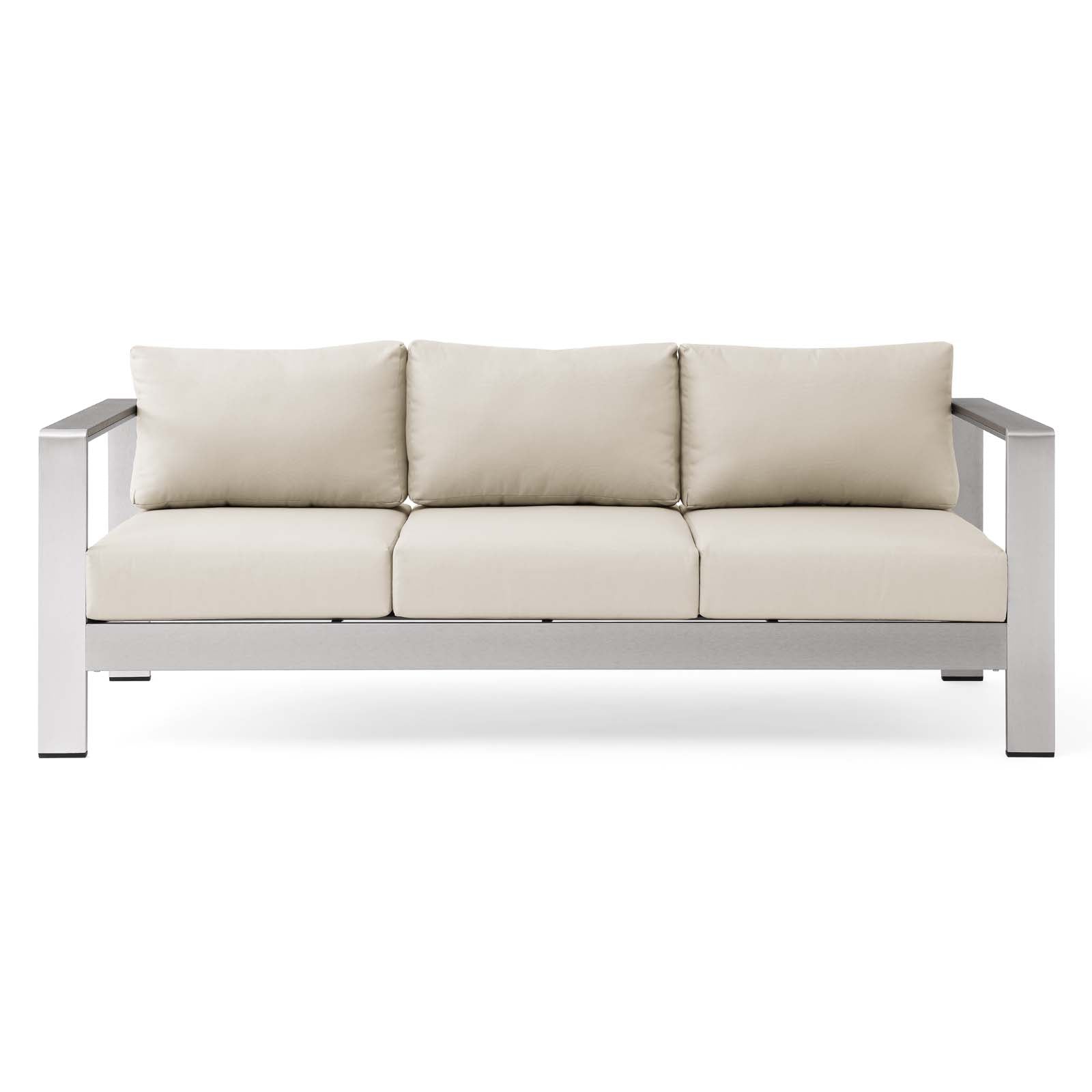 Shore Outdoor Patio Aluminum Sofa - East Shore Modern Home Furnishings