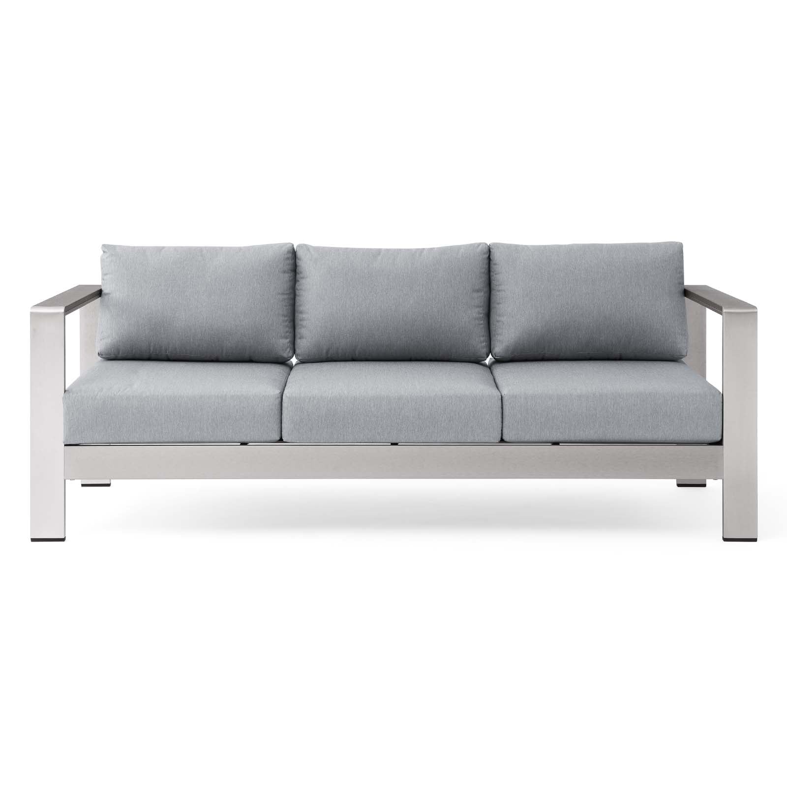 Shore Outdoor Patio Aluminum Sofa - East Shore Modern Home Furnishings