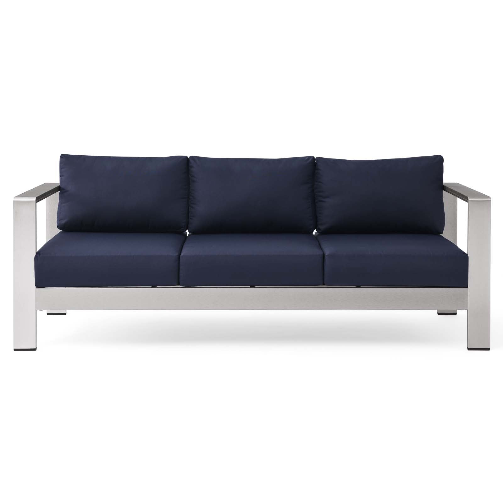 Shore Outdoor Patio Aluminum Sofa - East Shore Modern Home Furnishings