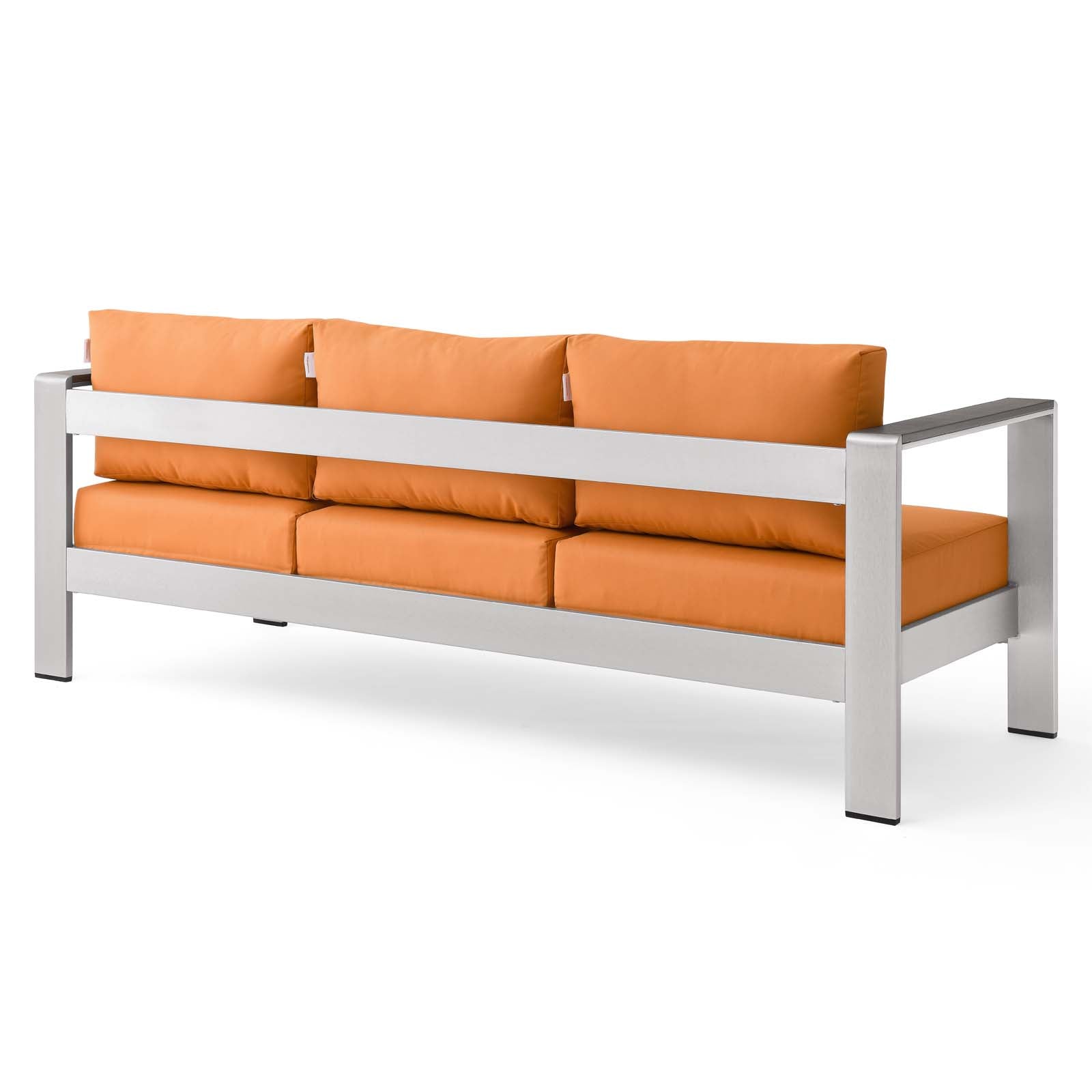 Shore Outdoor Patio Aluminum Sofa - East Shore Modern Home Furnishings