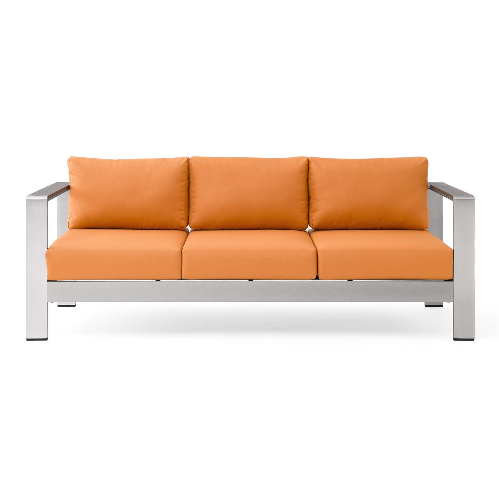 Shore Outdoor Patio Aluminum Sofa - East Shore Modern Home Furnishings