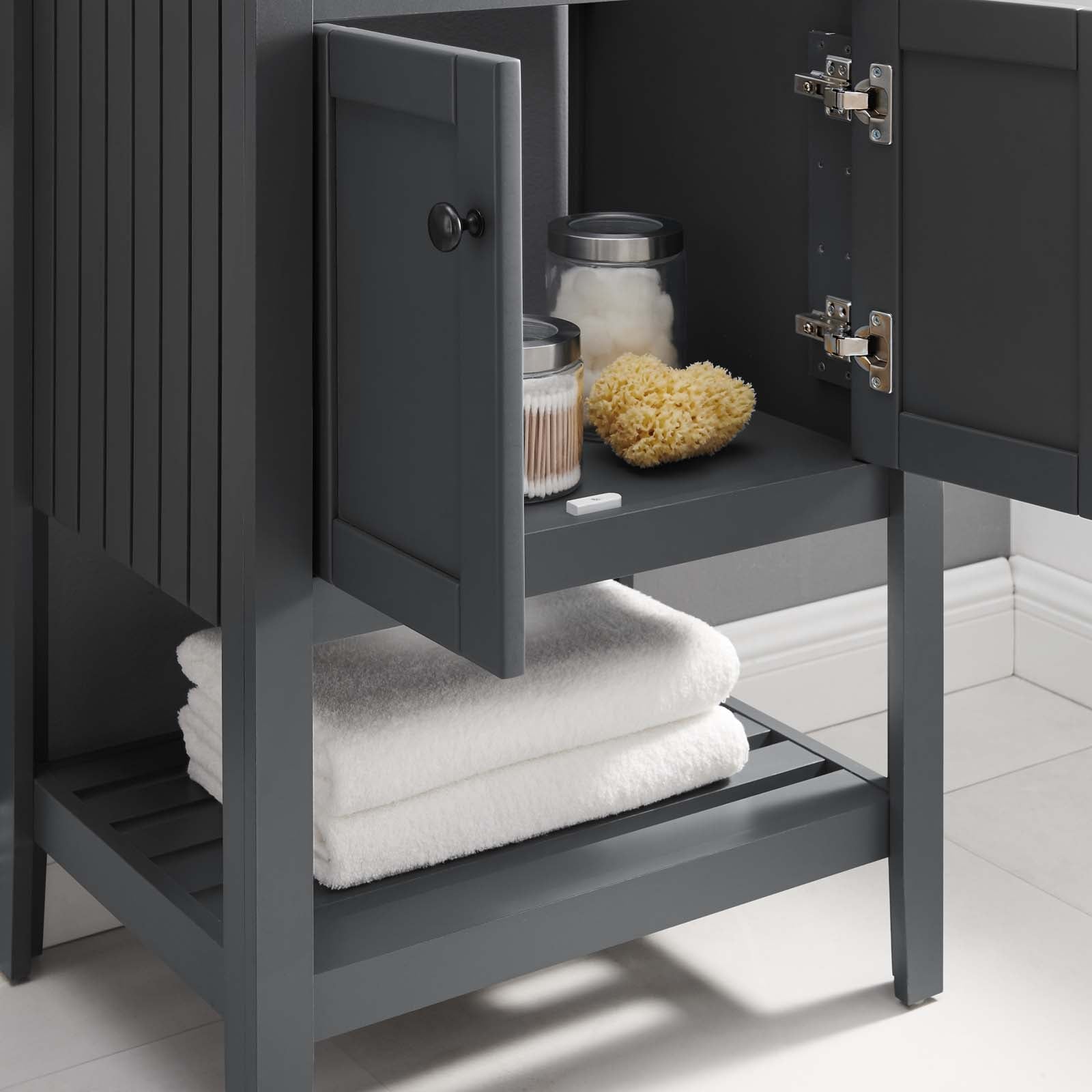 Prestige 23" Bathroom Vanity Cabinet (Sink Basin Not Included) - East Shore Modern Home Furnishings