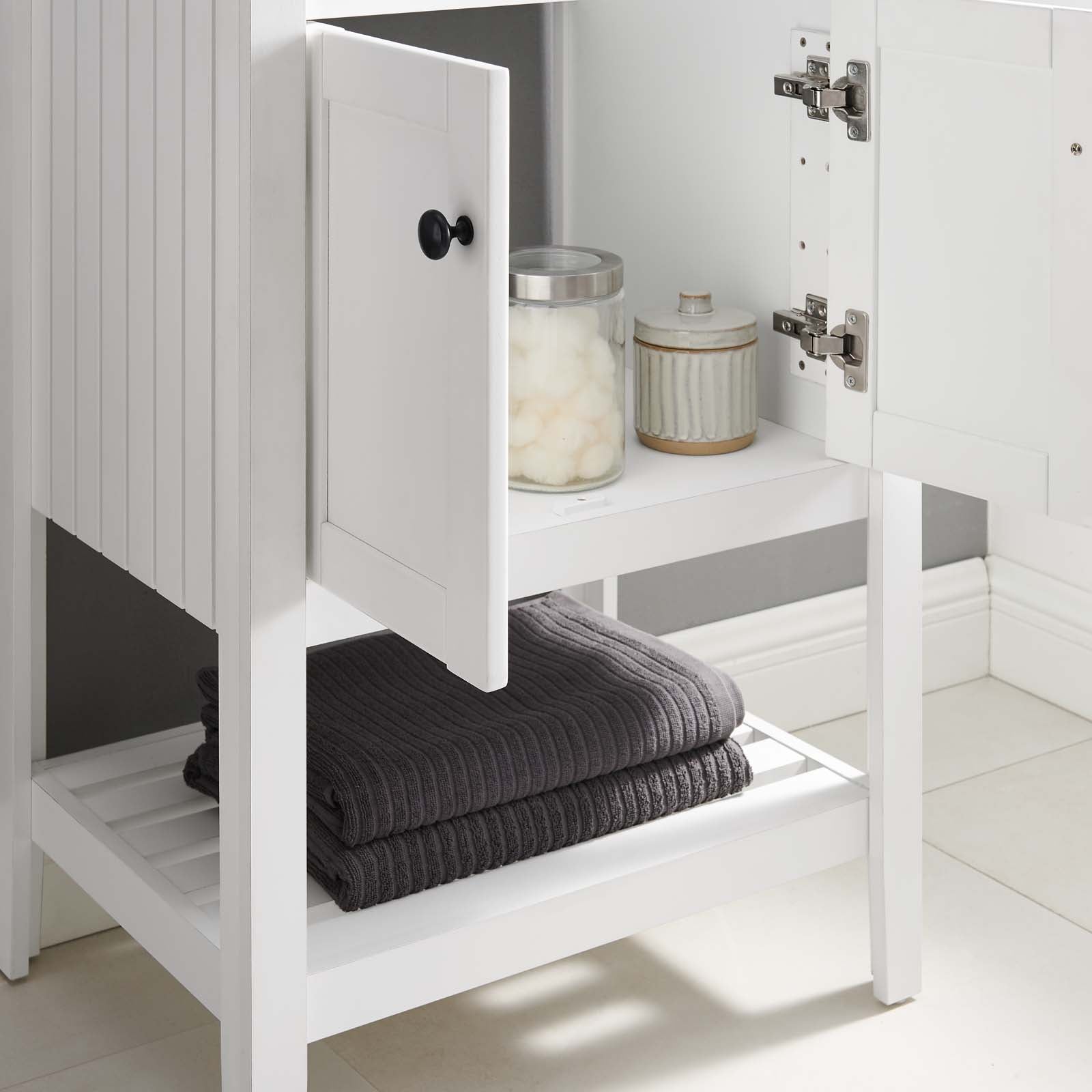 Prestige 23" Bathroom Vanity Cabinet (Sink Basin Not Included) - East Shore Modern Home Furnishings