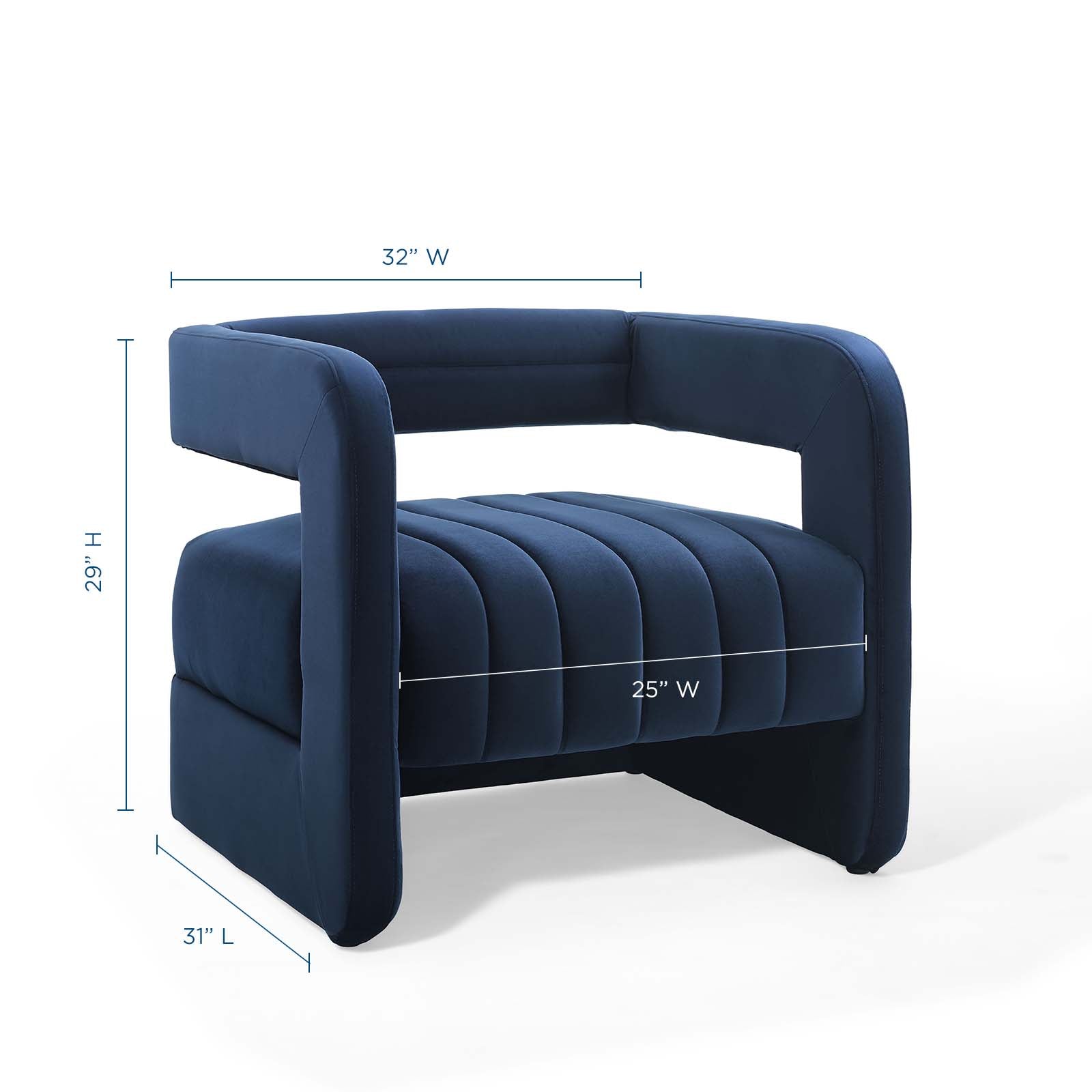 The range shop velvet chair
