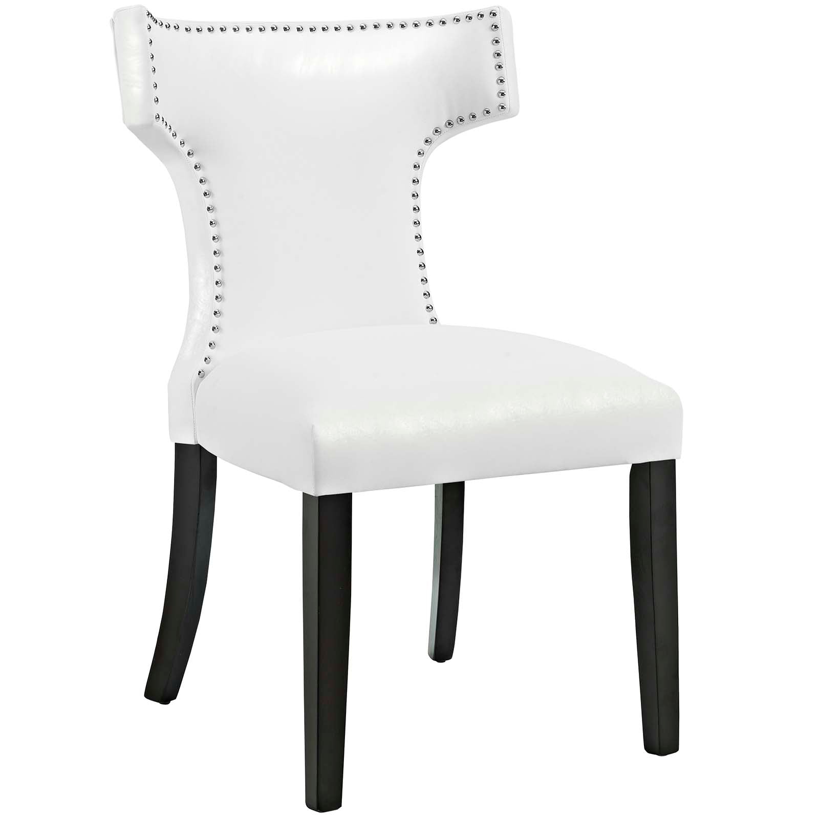Curve Vinyl Dining Chair - East Shore Modern Home Furnishings