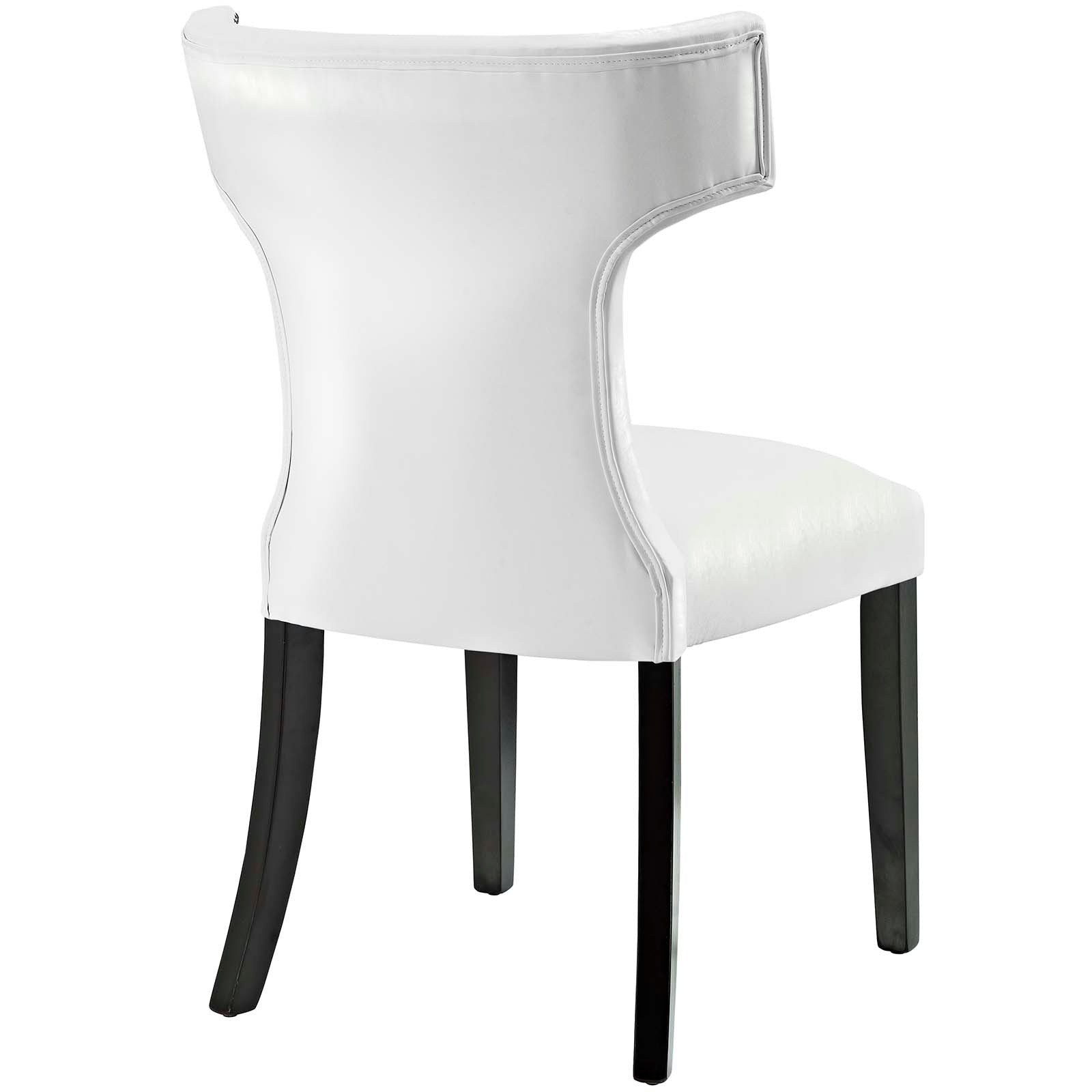 Curve Vinyl Dining Chair - East Shore Modern Home Furnishings