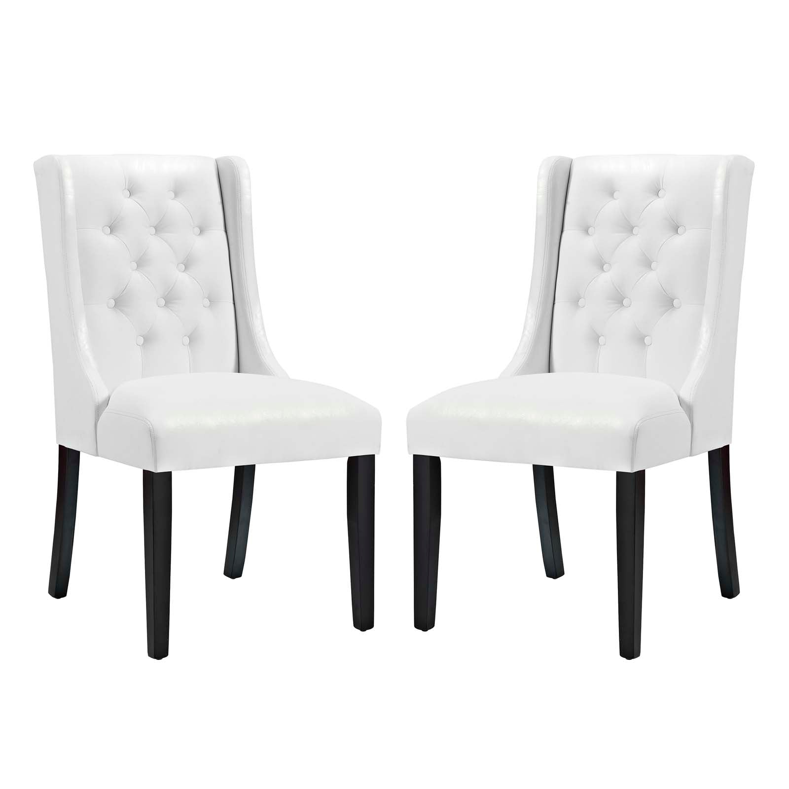 Baronet Dining Chair Vinyl Set of 2 - East Shore Modern Home Furnishings