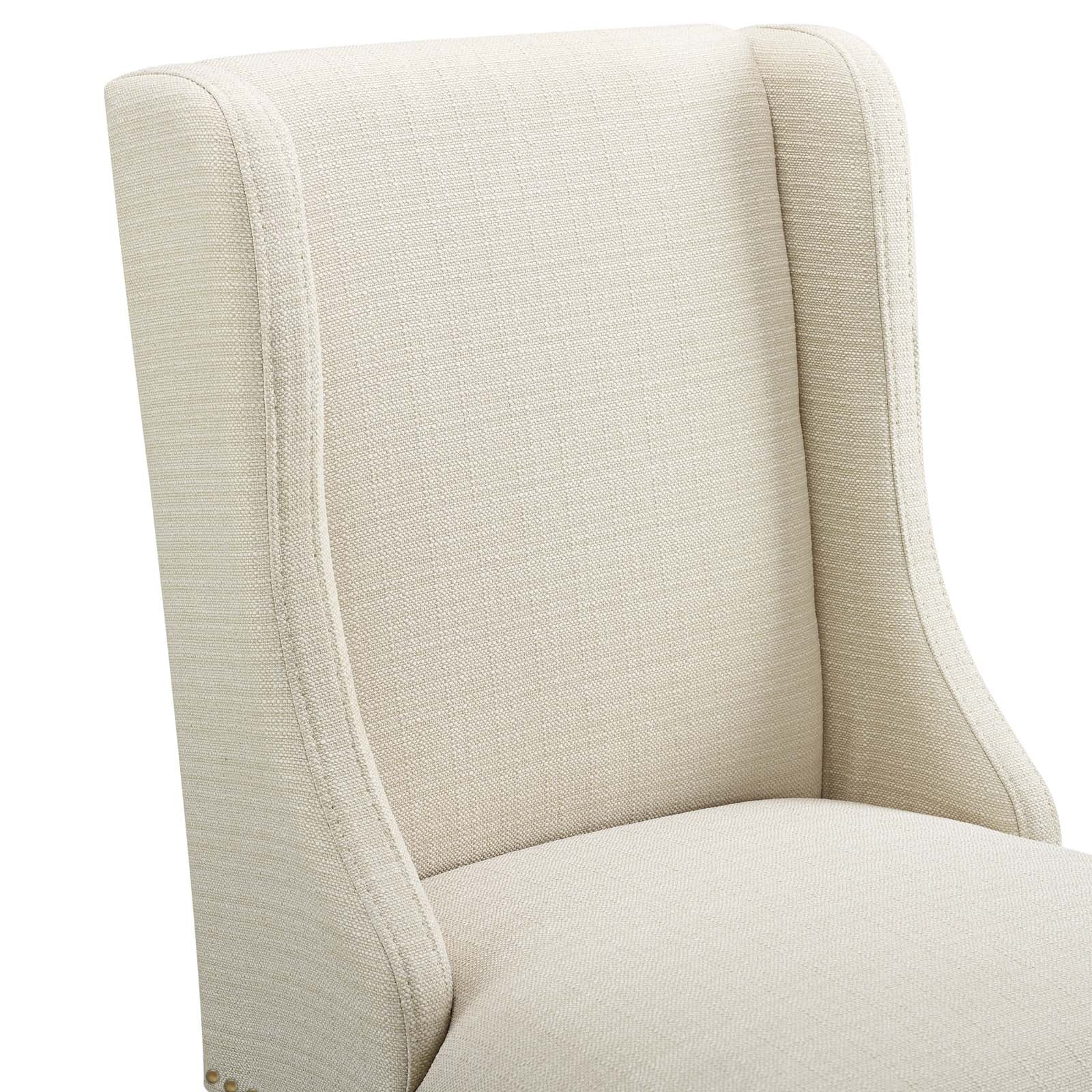 Baron Counter Stool Upholstered Fabric Set of 2 - East Shore Modern Home Furnishings
