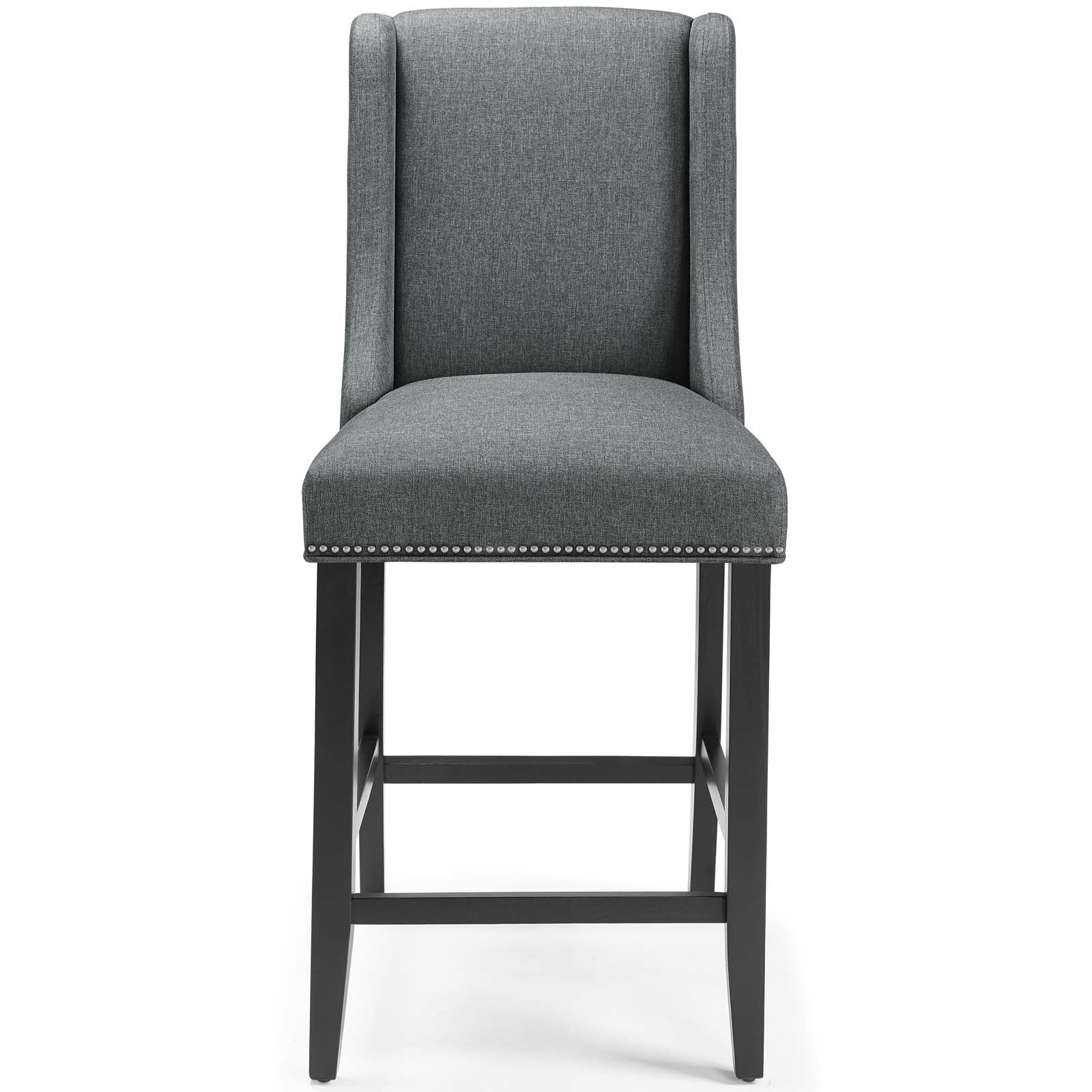 Baron Counter Stool Upholstered Fabric Set of 2 - East Shore Modern Home Furnishings