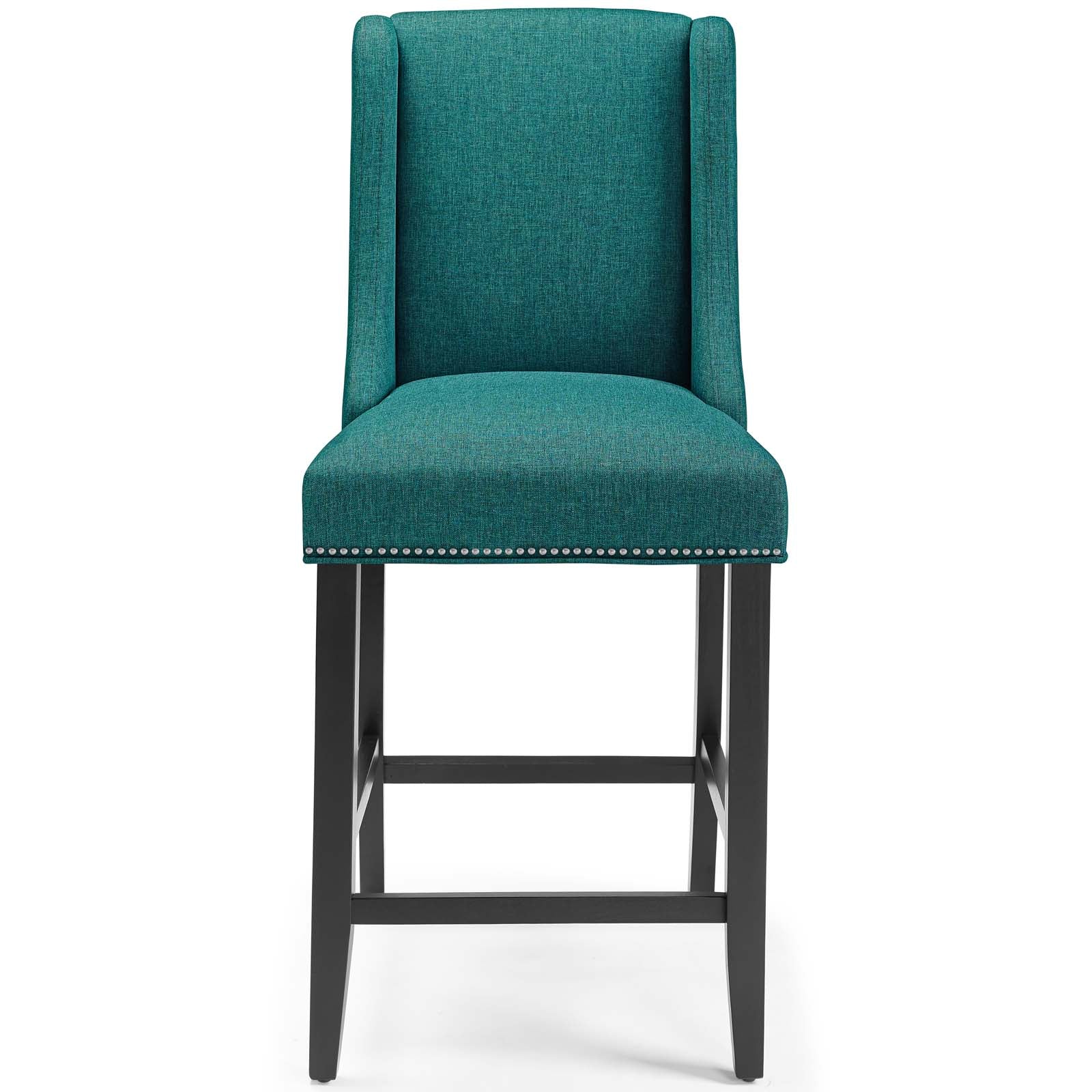 Baron Counter Stool Upholstered Fabric Set of 2 - East Shore Modern Home Furnishings