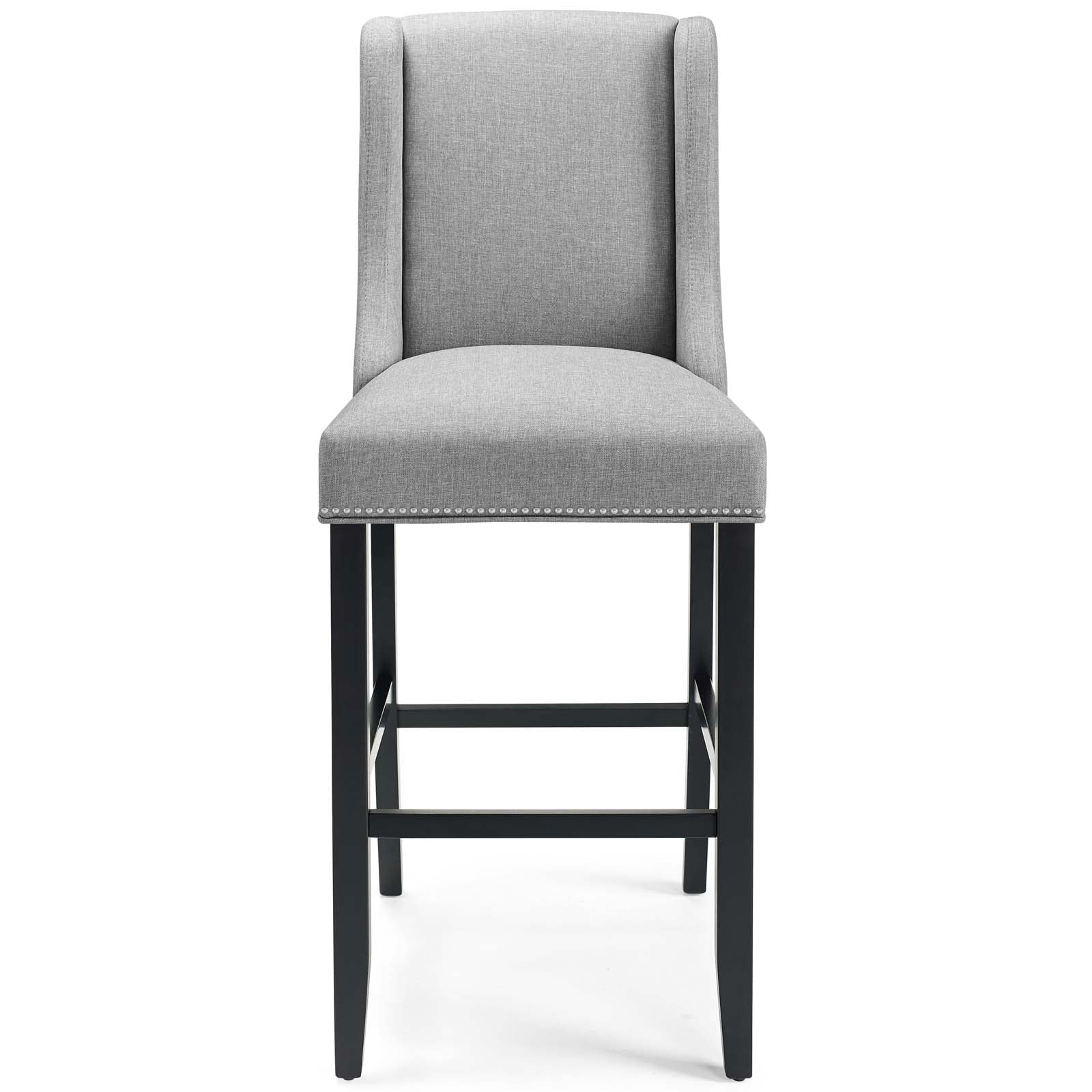 Baron Bar Stool Upholstered Fabric Set of 2 - East Shore Modern Home Furnishings