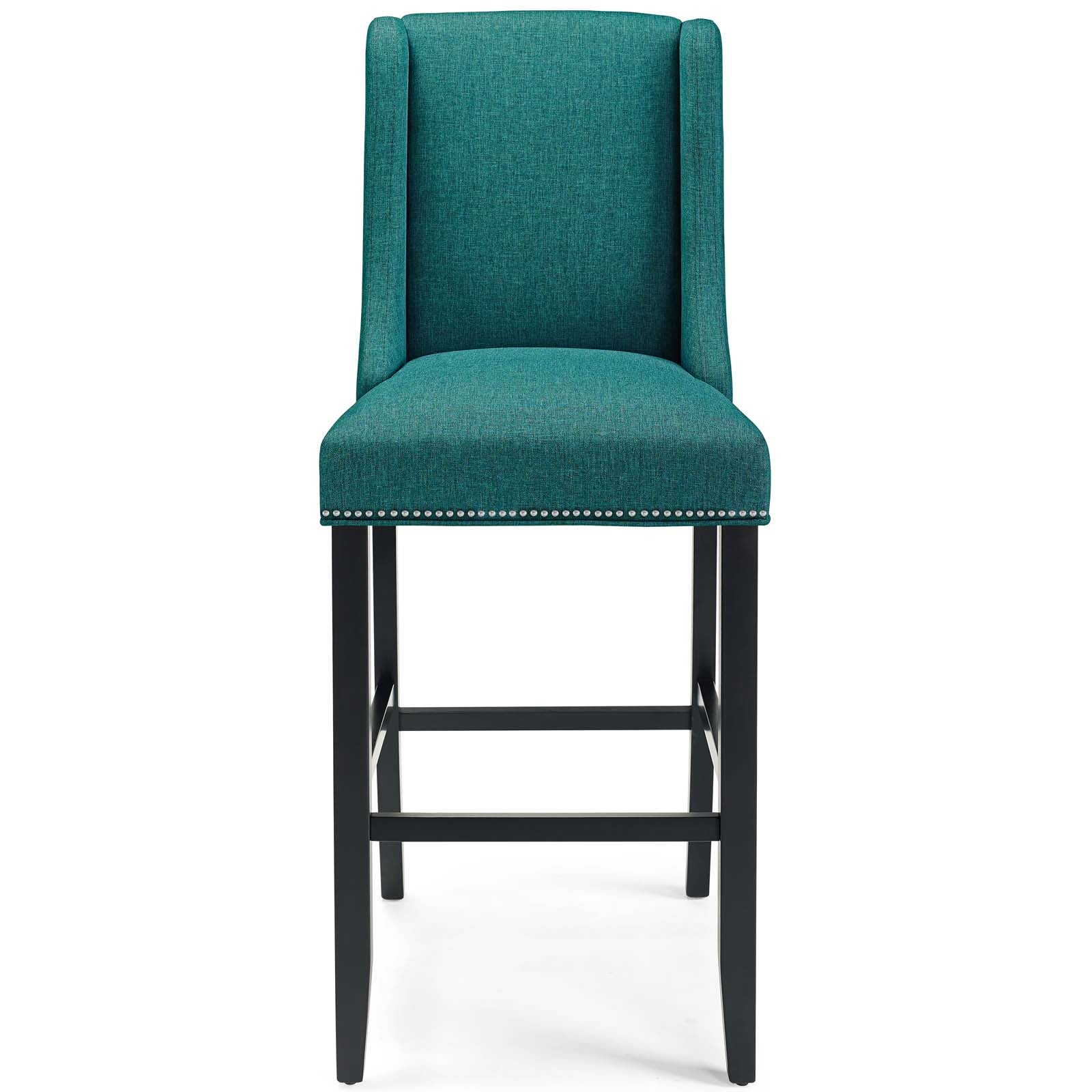 Baron Bar Stool Upholstered Fabric Set of 2 - East Shore Modern Home Furnishings