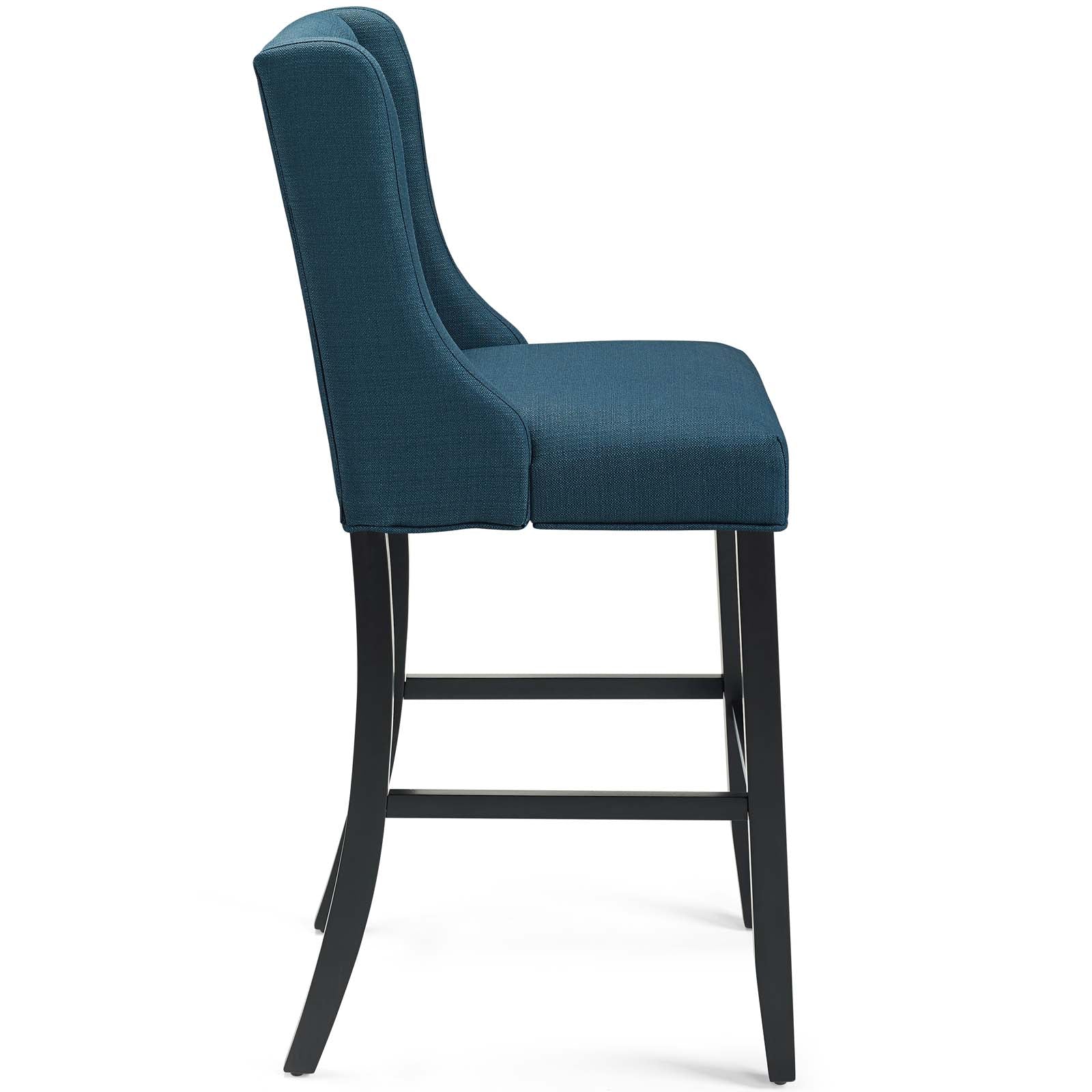Baronet Bar Stool Upholstered Fabric Set of 2 - East Shore Modern Home Furnishings