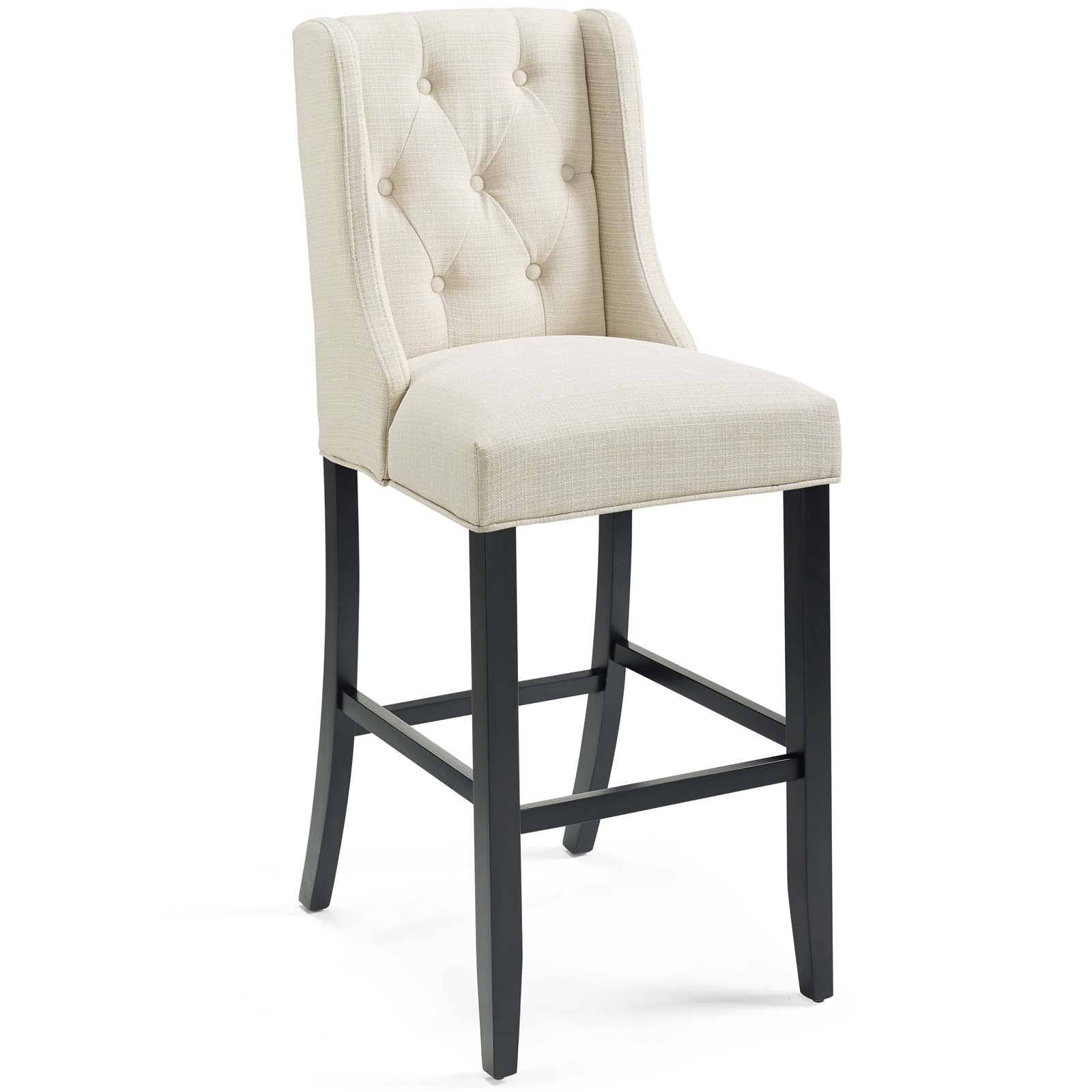 Baronet Bar Stool Upholstered Fabric Set of 2 - East Shore Modern Home Furnishings