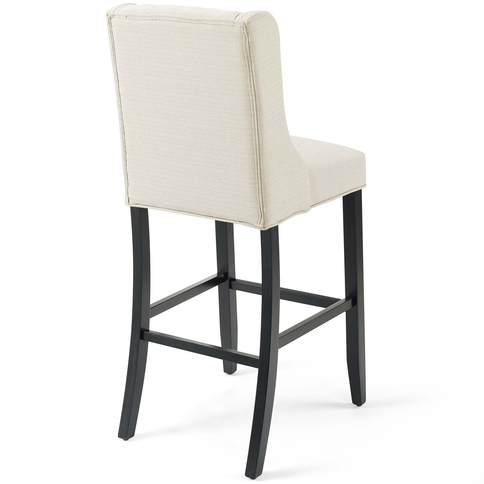 Baronet Bar Stool Upholstered Fabric Set of 2 - East Shore Modern Home Furnishings